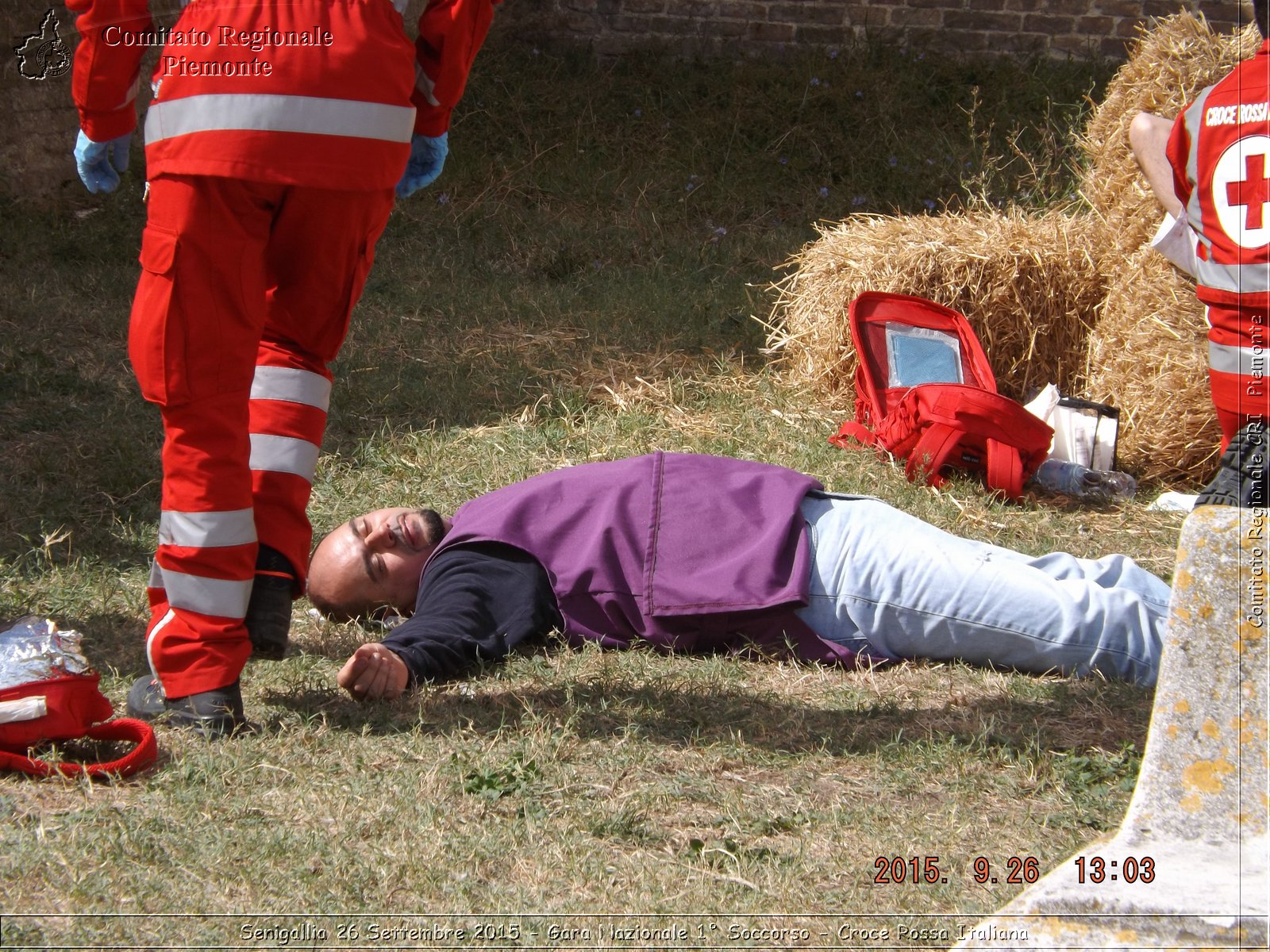 Senigallia 26 Settembre 2015 - Gara Nazionale 1 Soccorso - Croce Rossa Italiana- Comitato Regionale del Piemonte