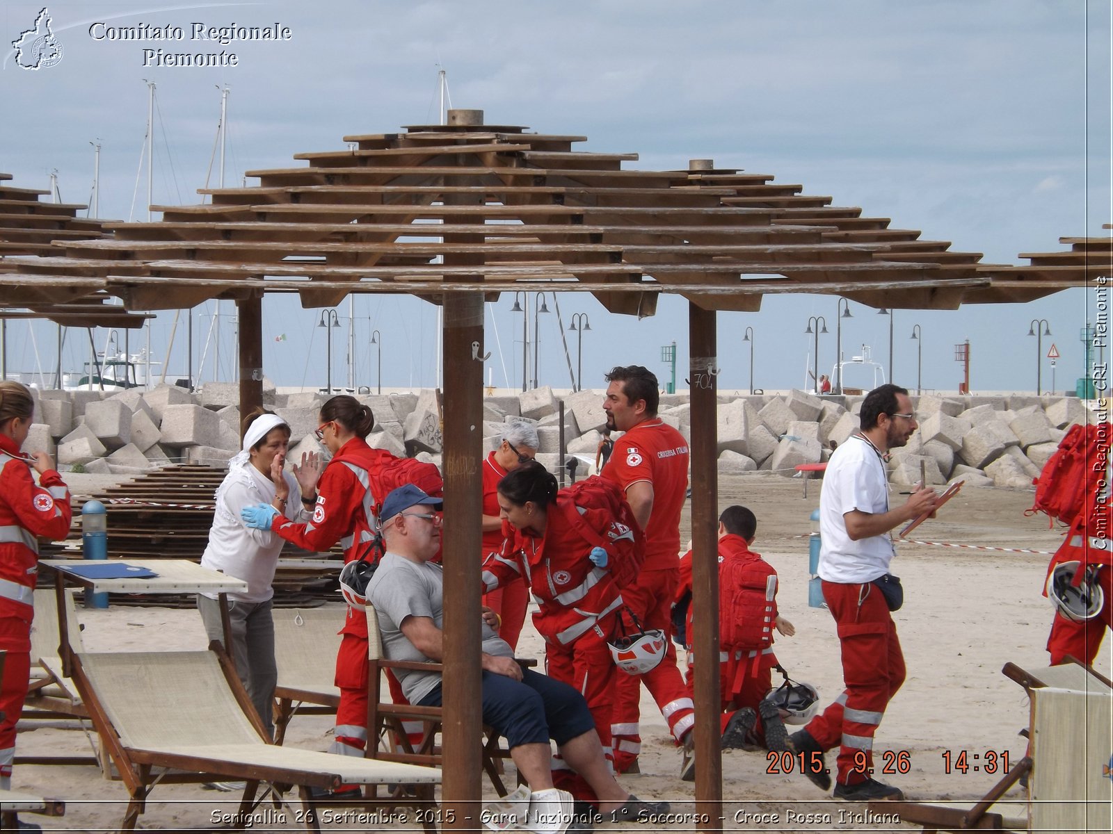 Senigallia 26 Settembre 2015 - Gara Nazionale 1 Soccorso - Croce Rossa Italiana- Comitato Regionale del Piemonte