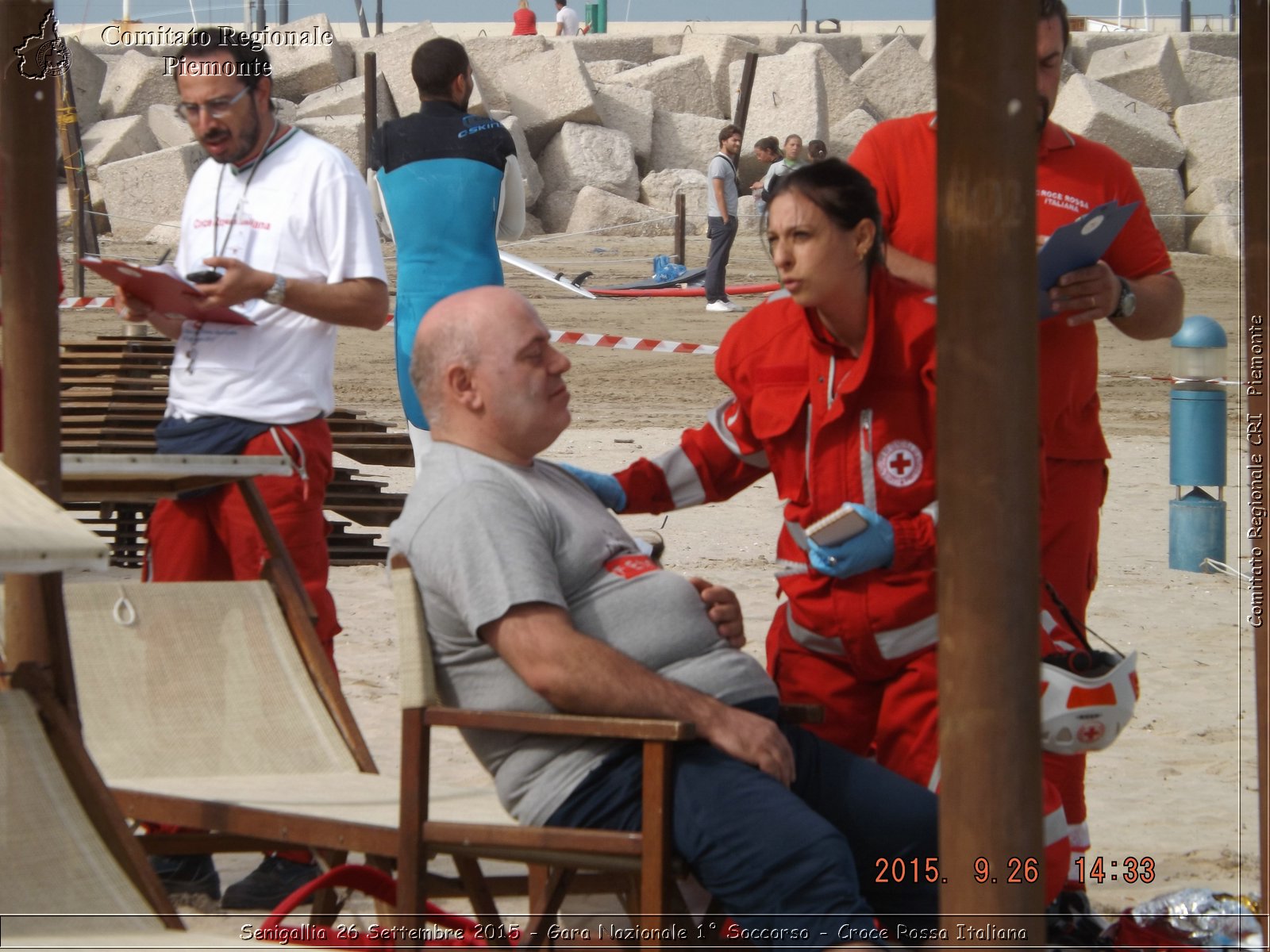 Senigallia 26 Settembre 2015 - Gara Nazionale 1 Soccorso - Croce Rossa Italiana- Comitato Regionale del Piemonte