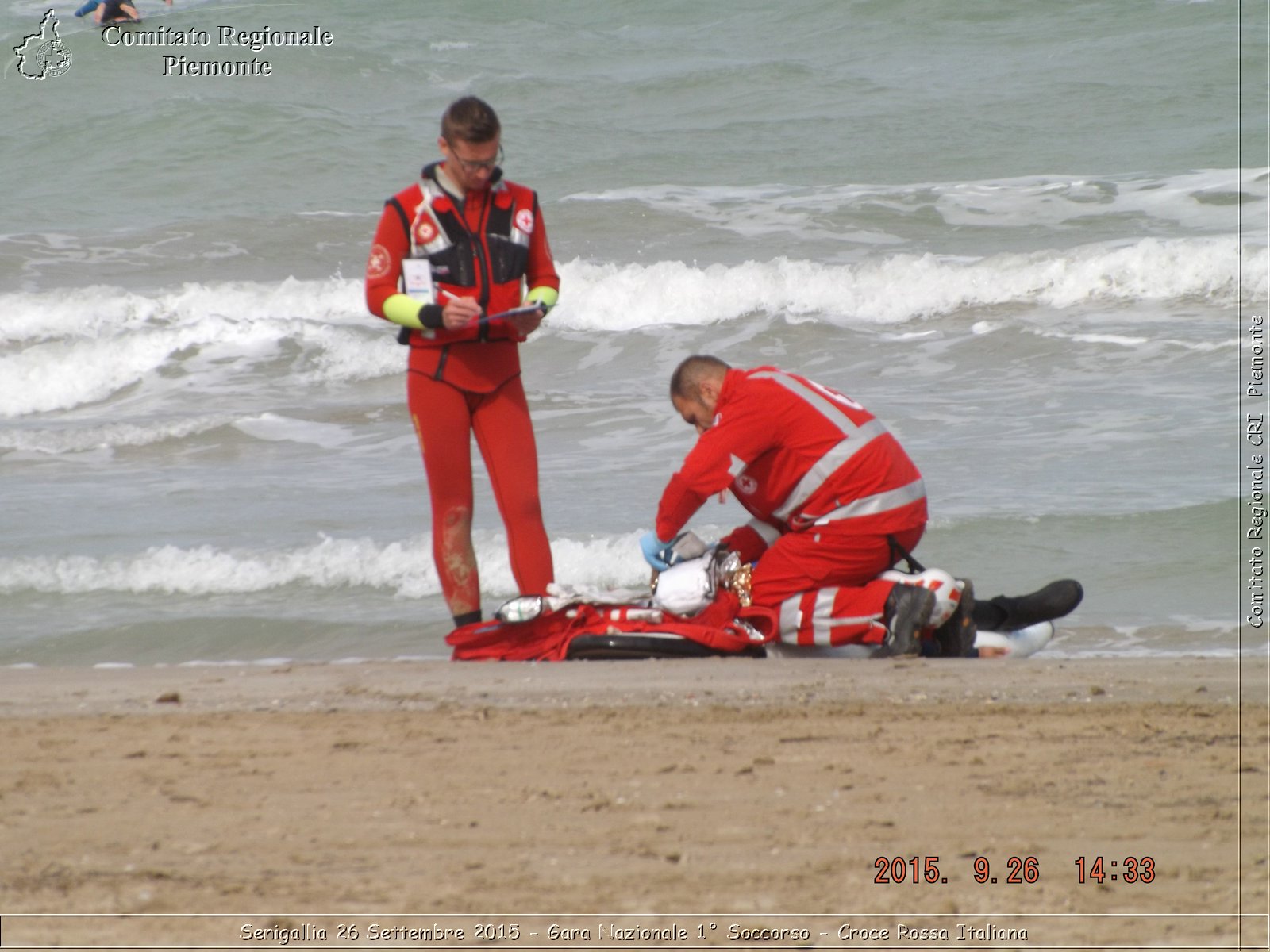 Senigallia 26 Settembre 2015 - Gara Nazionale 1 Soccorso - Croce Rossa Italiana- Comitato Regionale del Piemonte