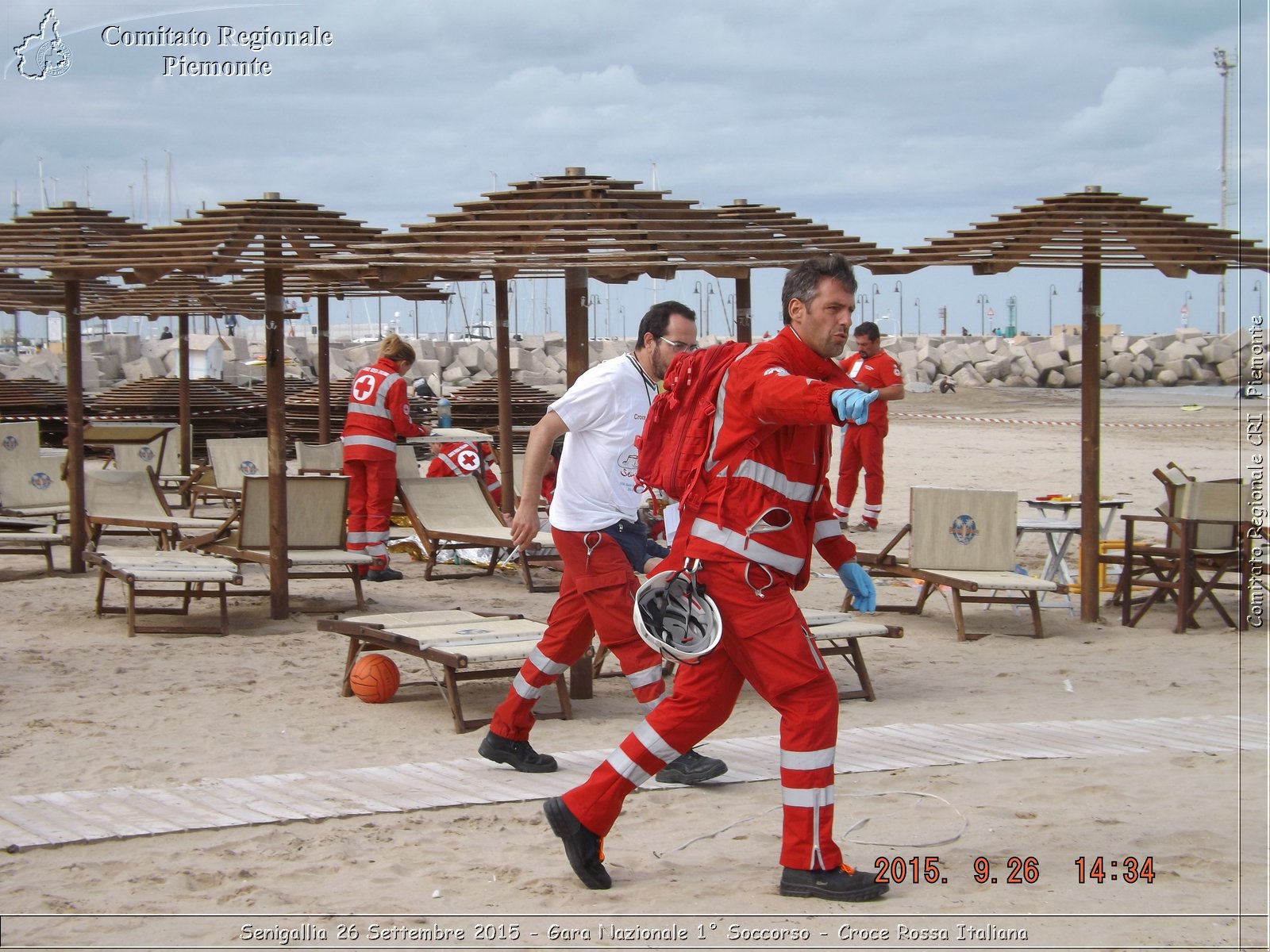 Senigallia 26 Settembre 2015 - Gara Nazionale 1 Soccorso - Croce Rossa Italiana- Comitato Regionale del Piemonte