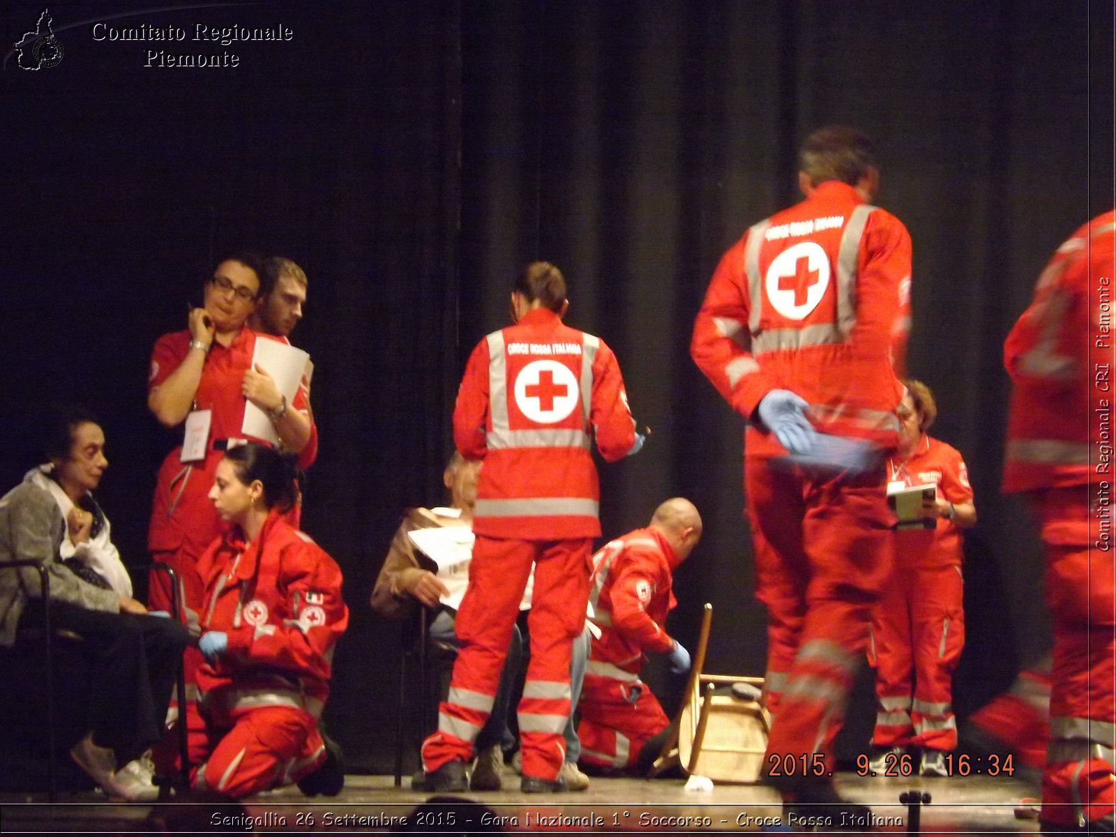 Senigallia 26 Settembre 2015 - Gara Nazionale 1 Soccorso - Croce Rossa Italiana- Comitato Regionale del Piemonte