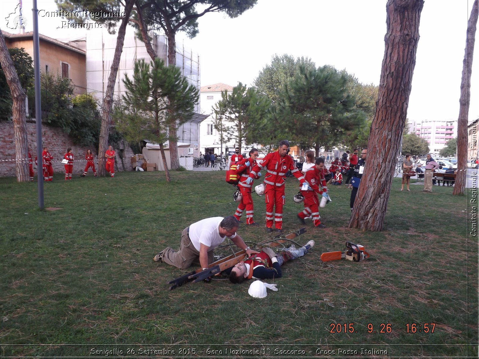 Senigallia 26 Settembre 2015 - Gara Nazionale 1 Soccorso - Croce Rossa Italiana- Comitato Regionale del Piemonte