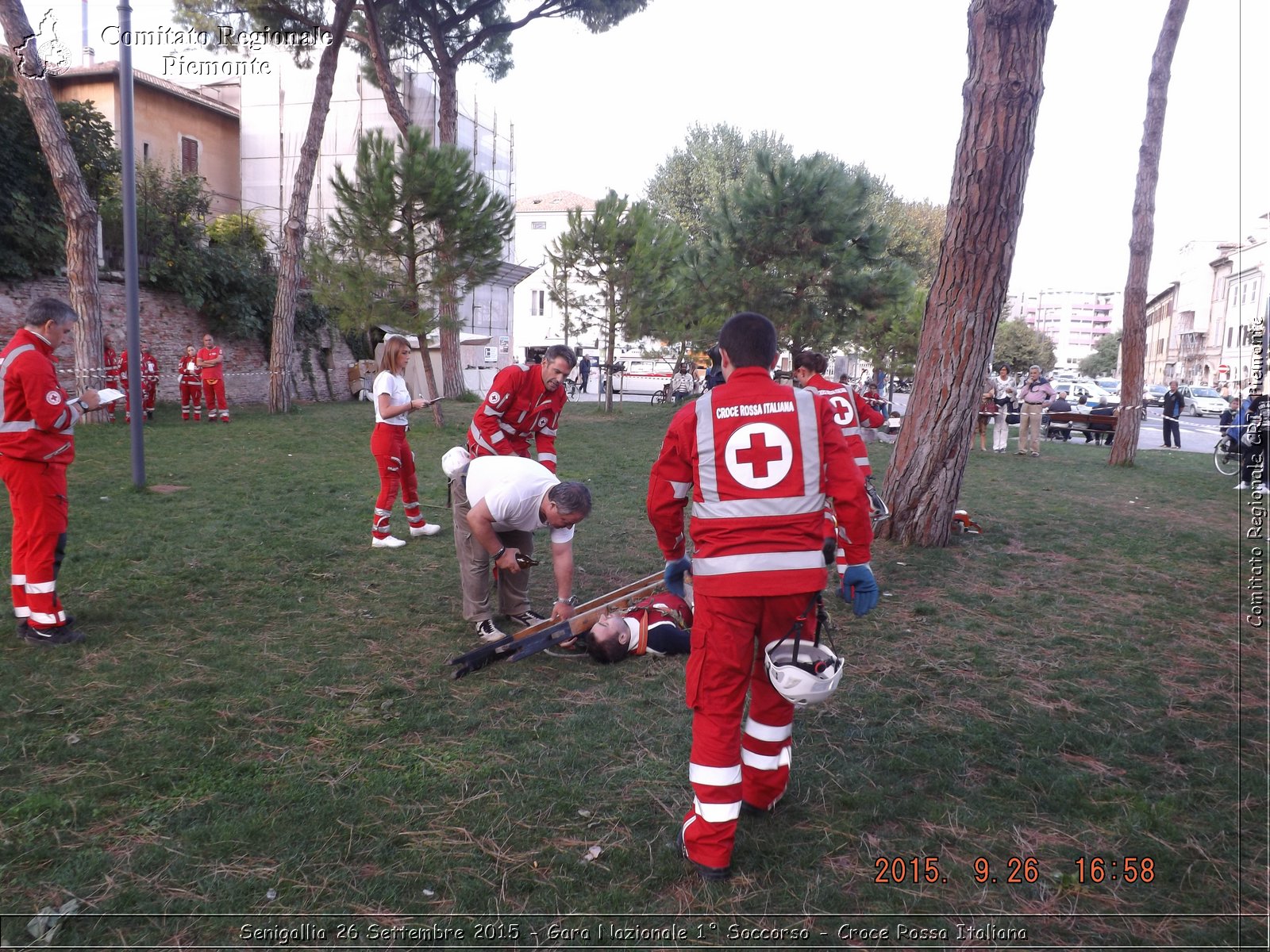 Senigallia 26 Settembre 2015 - Gara Nazionale 1 Soccorso - Croce Rossa Italiana- Comitato Regionale del Piemonte