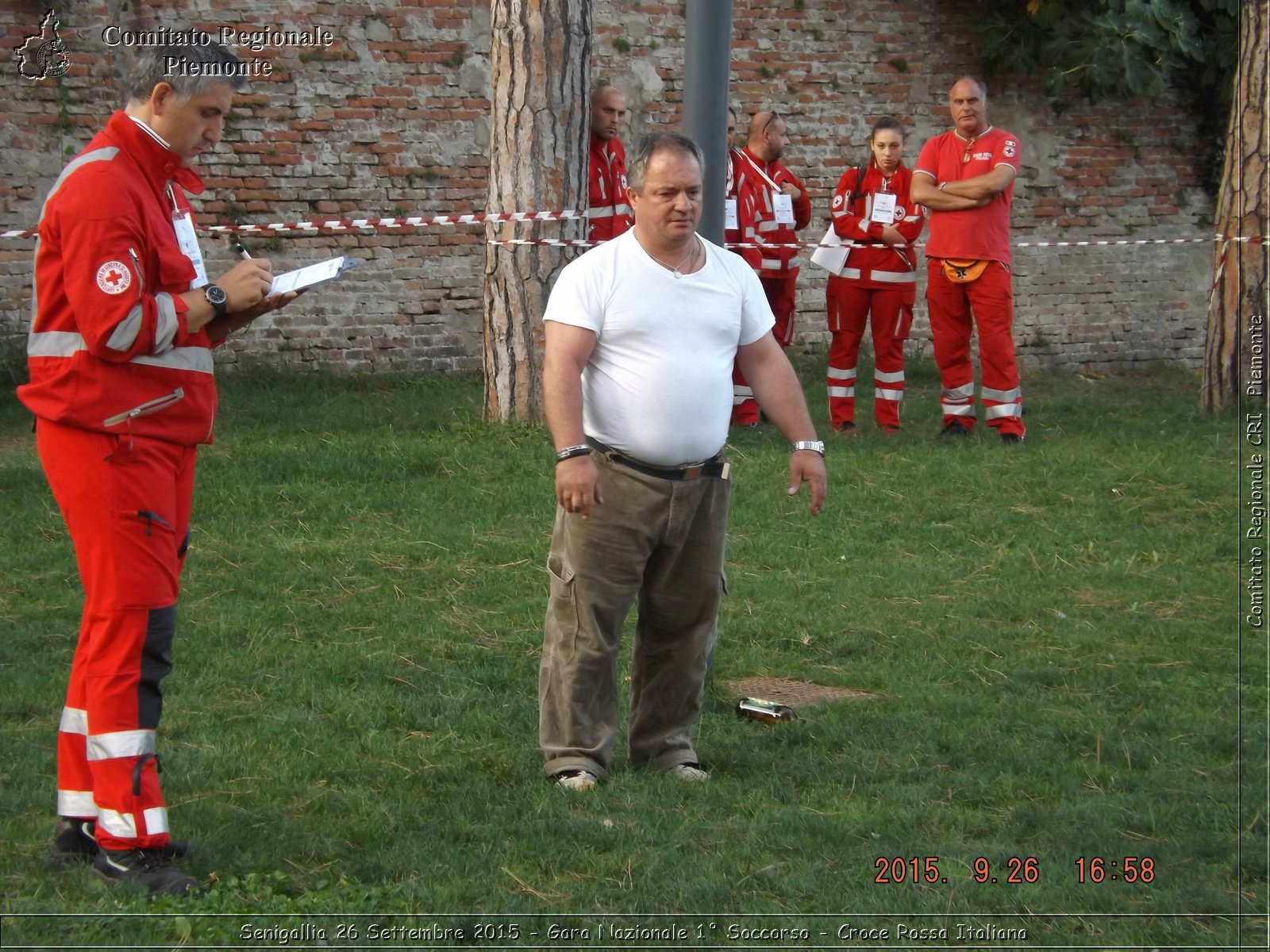 Senigallia 26 Settembre 2015 - Gara Nazionale 1 Soccorso - Croce Rossa Italiana- Comitato Regionale del Piemonte