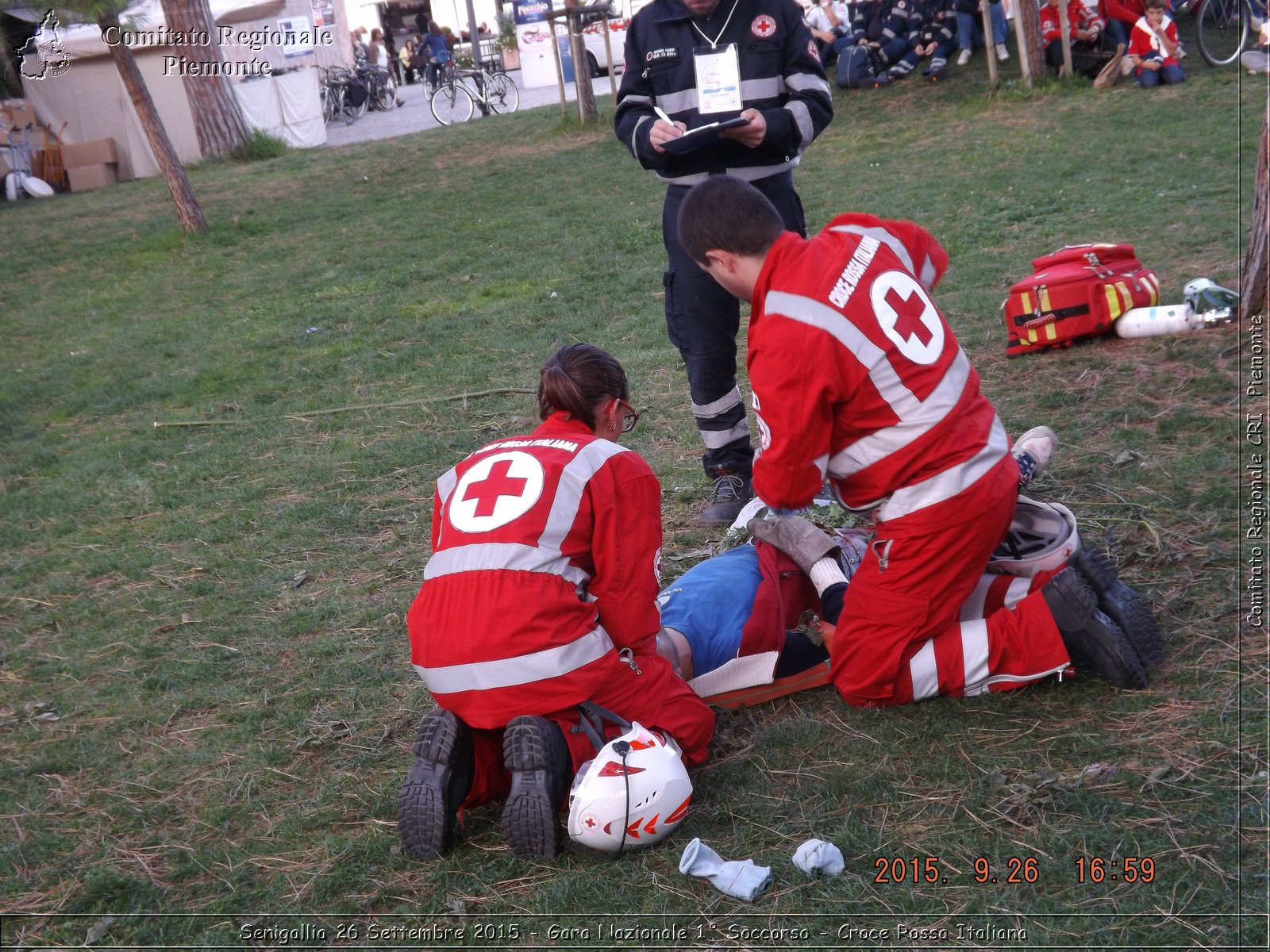 Senigallia 26 Settembre 2015 - Gara Nazionale 1 Soccorso - Croce Rossa Italiana- Comitato Regionale del Piemonte