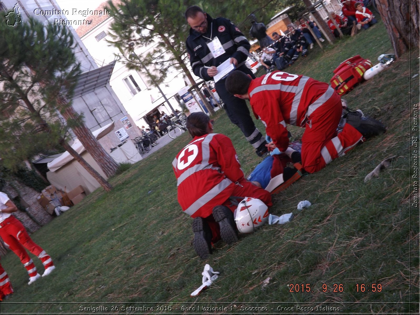 Senigallia 26 Settembre 2015 - Gara Nazionale 1 Soccorso - Croce Rossa Italiana- Comitato Regionale del Piemonte