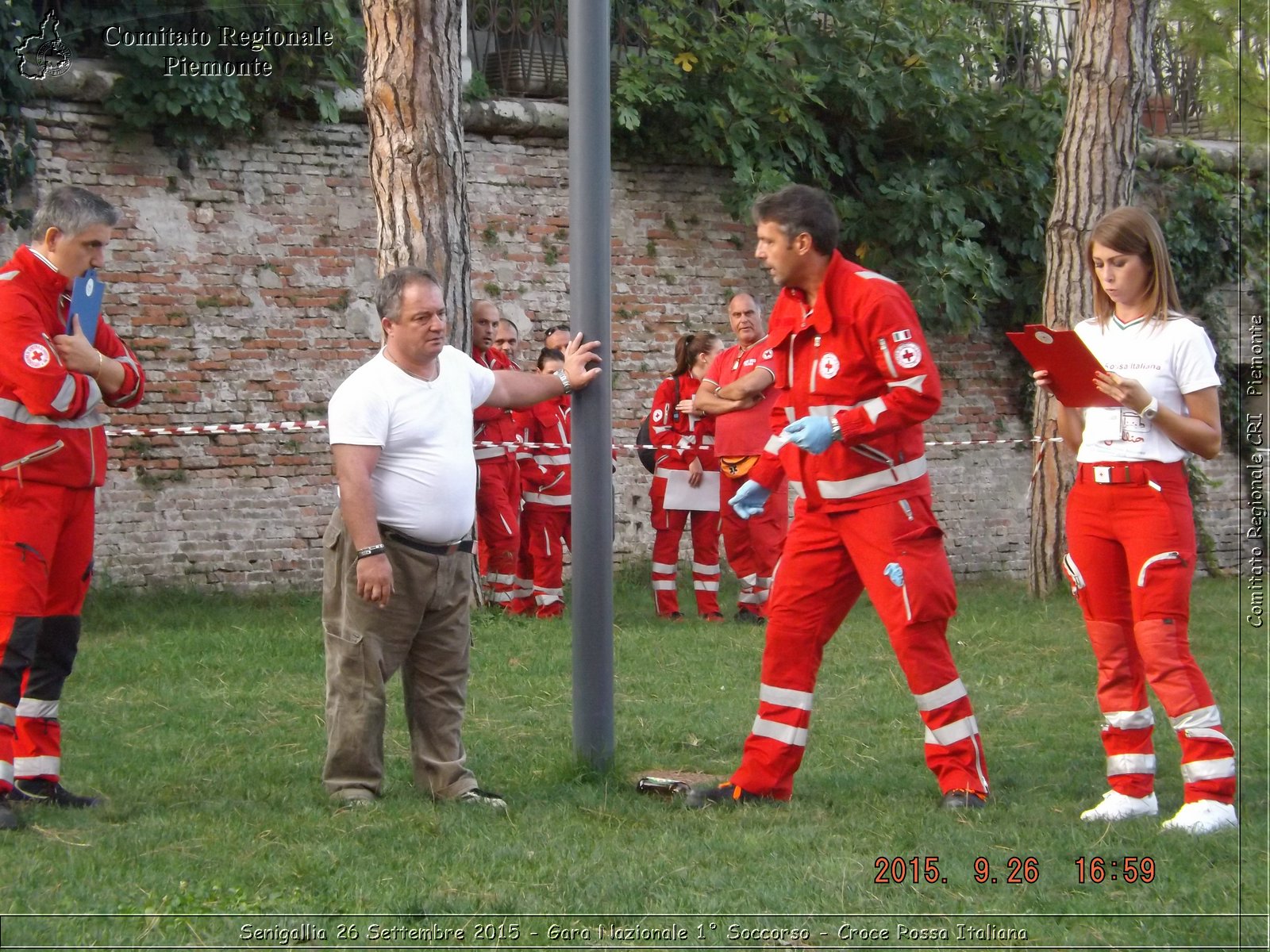 Senigallia 26 Settembre 2015 - Gara Nazionale 1 Soccorso - Croce Rossa Italiana- Comitato Regionale del Piemonte