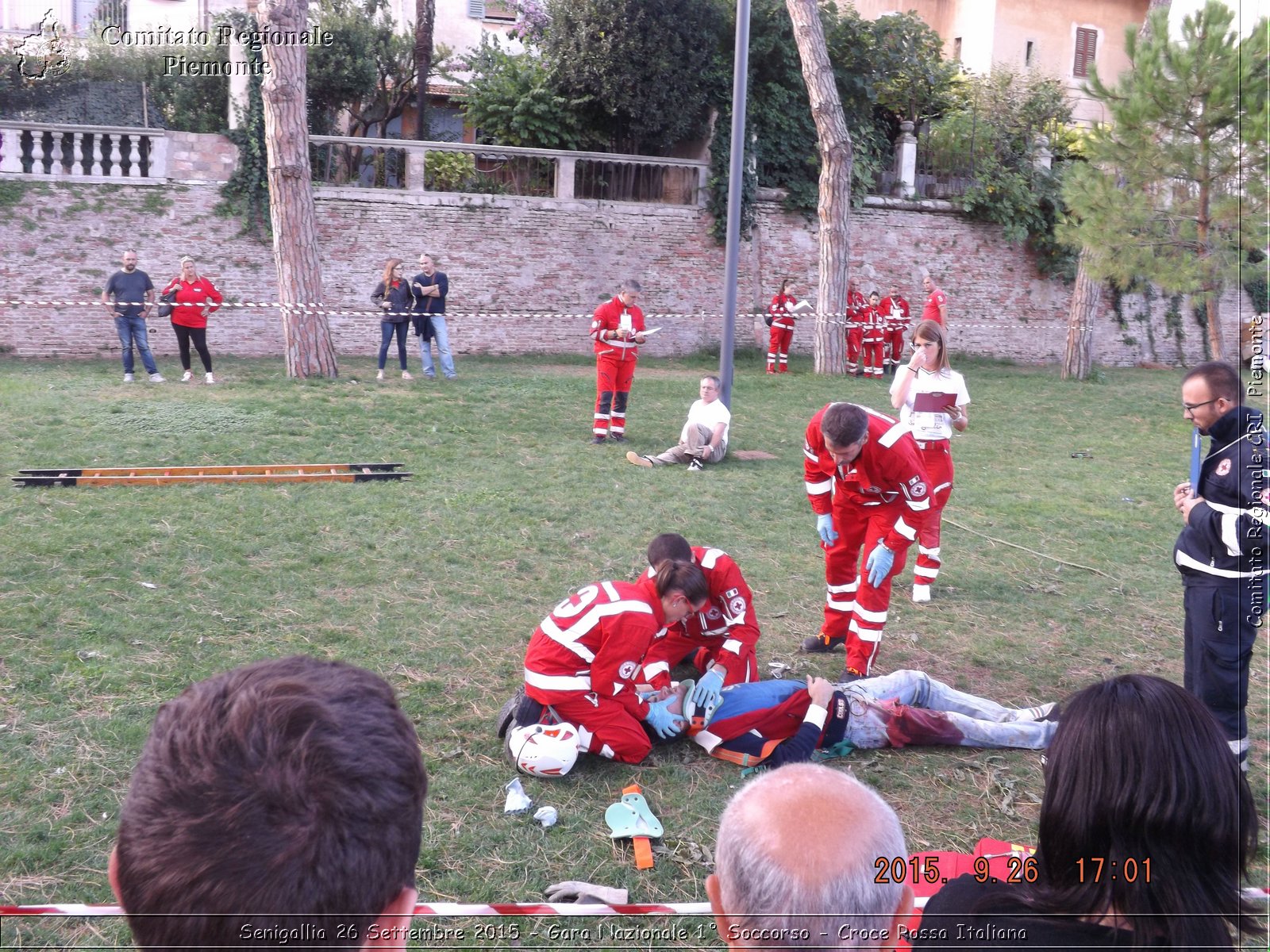 Senigallia 26 Settembre 2015 - Gara Nazionale 1 Soccorso - Croce Rossa Italiana- Comitato Regionale del Piemonte