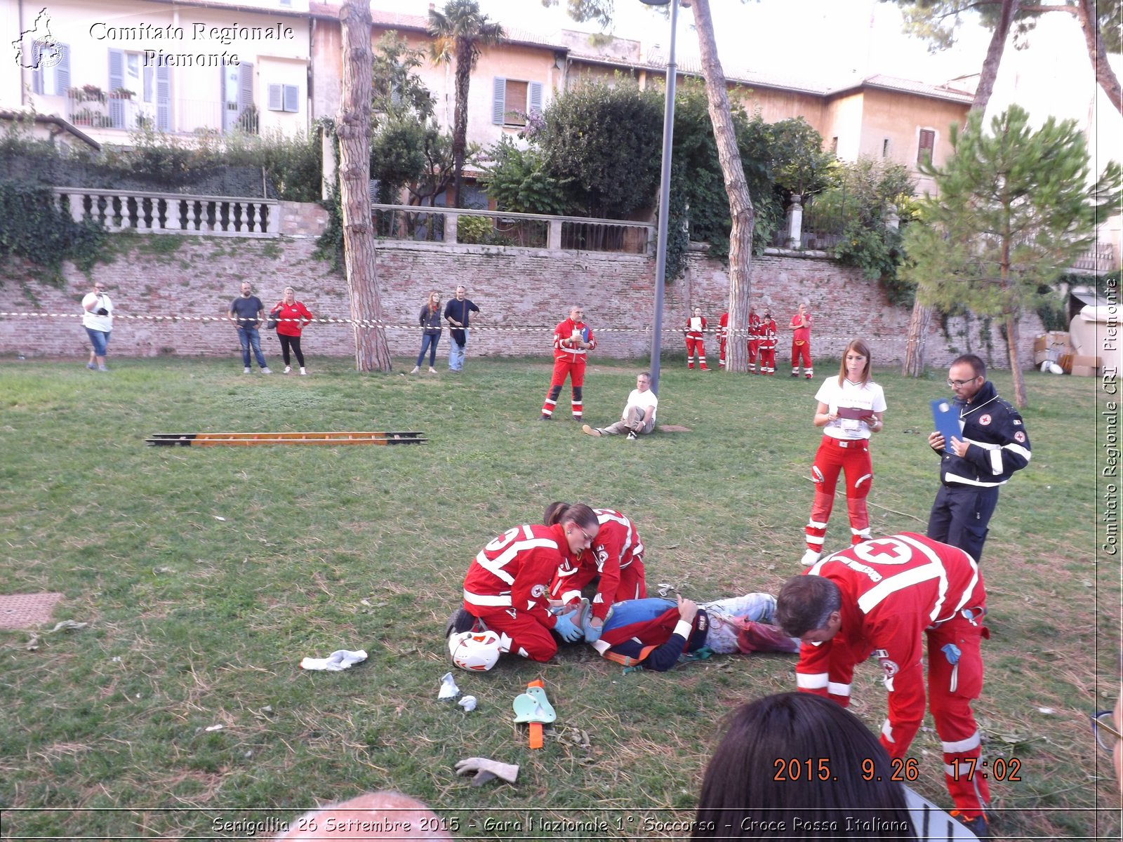 Senigallia 26 Settembre 2015 - Gara Nazionale 1 Soccorso - Croce Rossa Italiana- Comitato Regionale del Piemonte