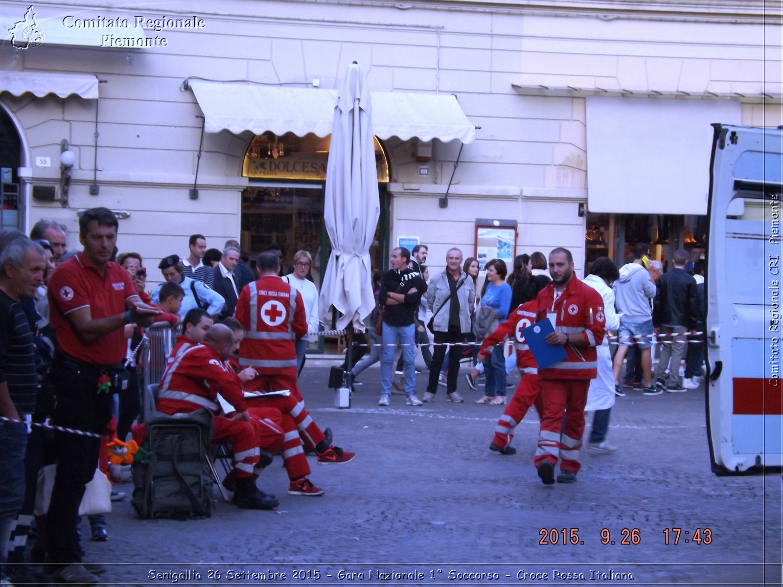 Senigallia 26 Settembre 2015 - Gara Nazionale 1 Soccorso - Croce Rossa Italiana- Comitato Regionale del Piemonte