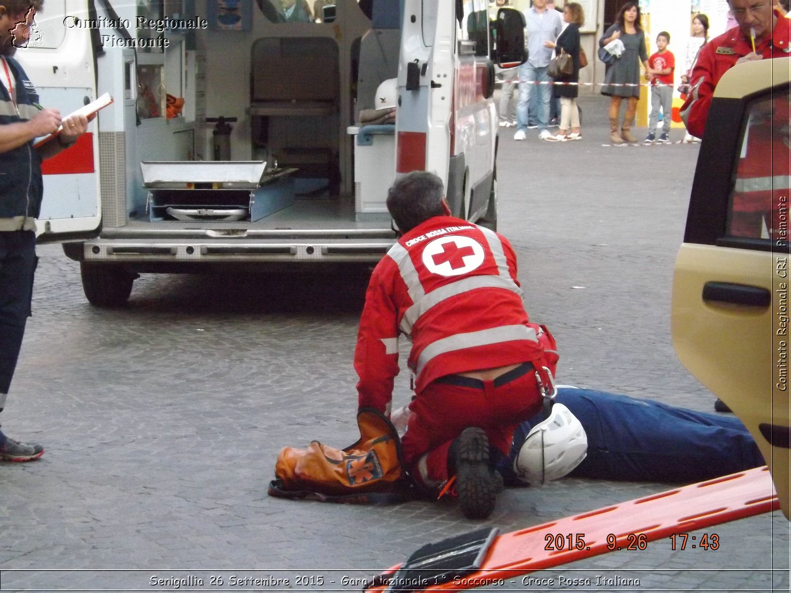 Senigallia 26 Settembre 2015 - Gara Nazionale 1 Soccorso - Croce Rossa Italiana- Comitato Regionale del Piemonte