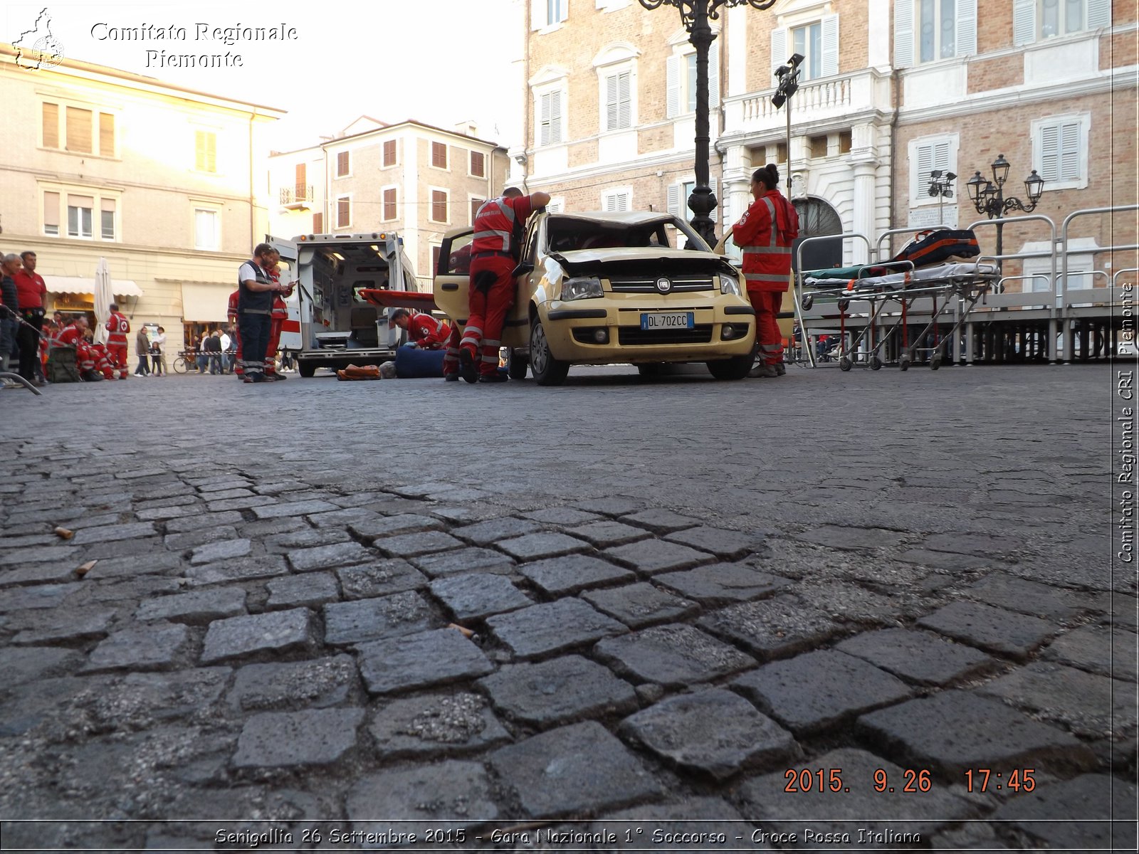 Senigallia 26 Settembre 2015 - Gara Nazionale 1 Soccorso - Croce Rossa Italiana- Comitato Regionale del Piemonte