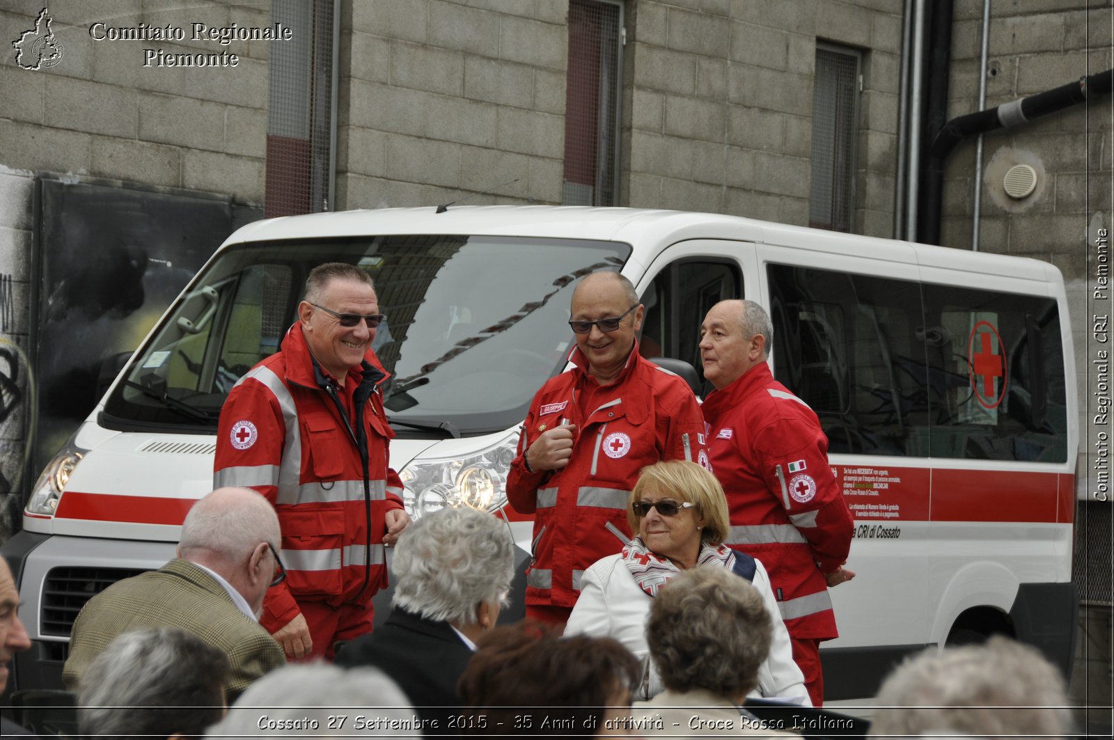 Cossato 27 Settembre 2015 - 35 Anni di attivit - Croce Rossa Italiana- Comitato Regionale del Piemonte