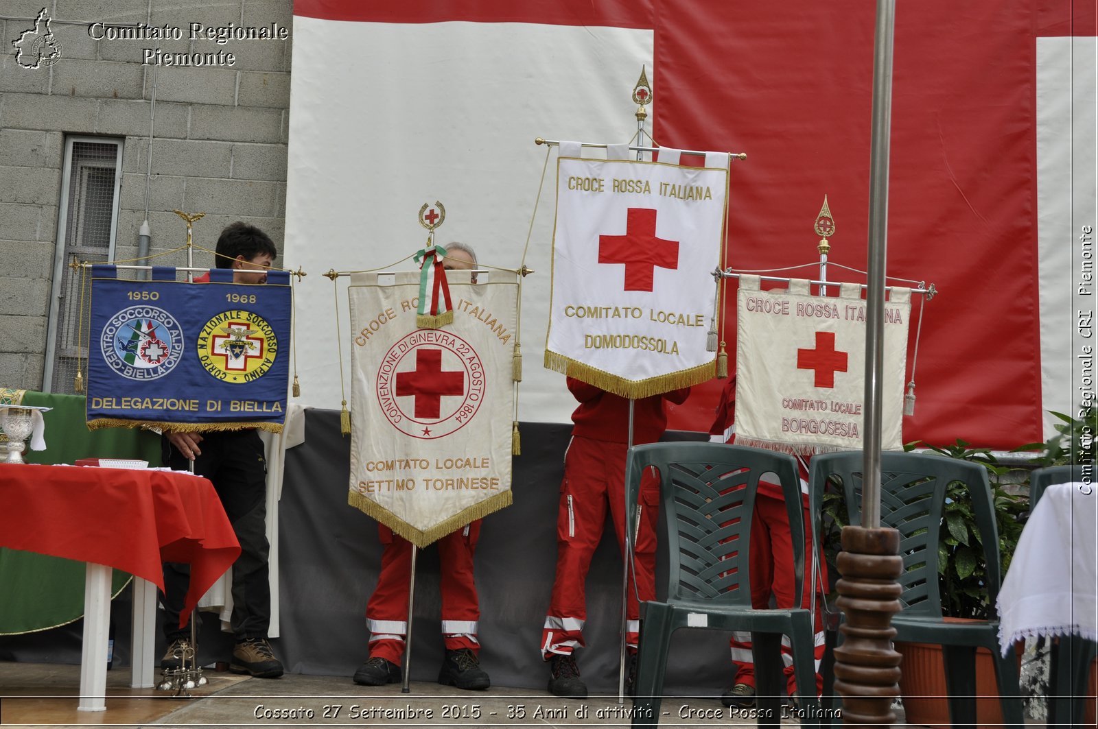 Cossato 27 Settembre 2015 - 35 Anni di attivit - Croce Rossa Italiana- Comitato Regionale del Piemonte