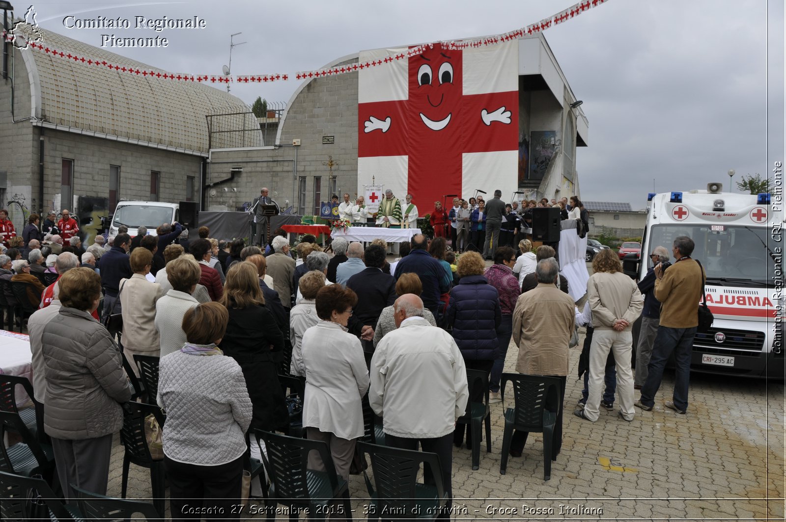 Cossato 27 Settembre 2015 - 35 Anni di attivit - Croce Rossa Italiana- Comitato Regionale del Piemonte