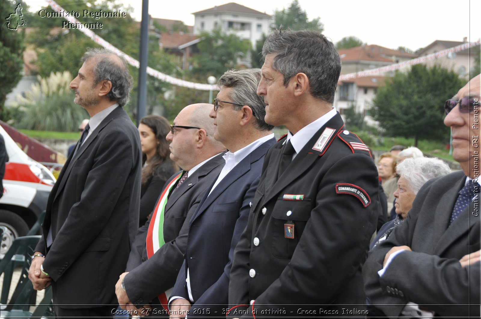 Cossato 27 Settembre 2015 - 35 Anni di attivit - Croce Rossa Italiana- Comitato Regionale del Piemonte