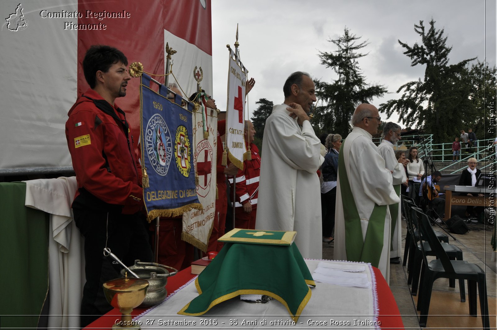 Cossato 27 Settembre 2015 - 35 Anni di attivit - Croce Rossa Italiana- Comitato Regionale del Piemonte