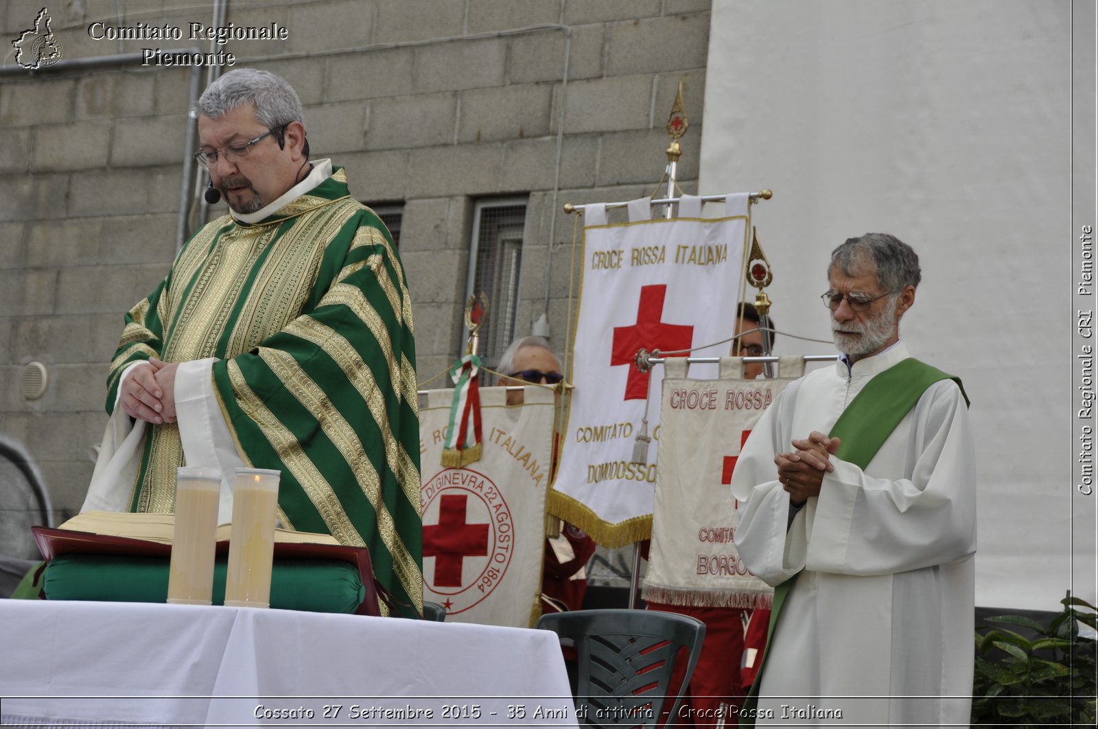 Cossato 27 Settembre 2015 - 35 Anni di attivit - Croce Rossa Italiana- Comitato Regionale del Piemonte