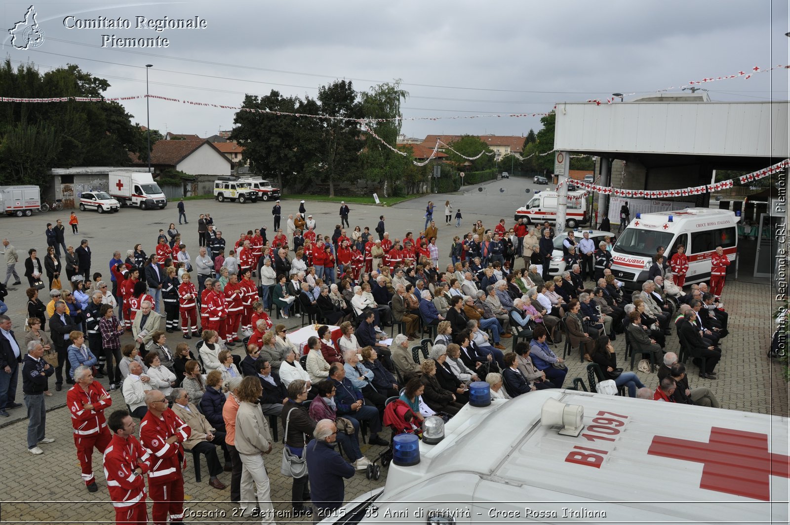 Cossato 27 Settembre 2015 - 35 Anni di attivit - Croce Rossa Italiana- Comitato Regionale del Piemonte