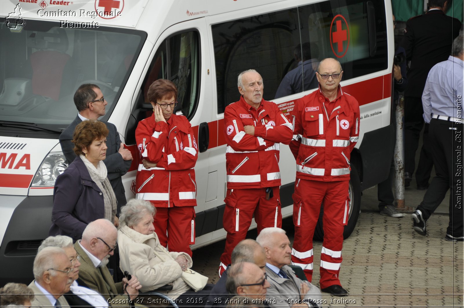 Cossato 27 Settembre 2015 - 35 Anni di attivit - Croce Rossa Italiana- Comitato Regionale del Piemonte