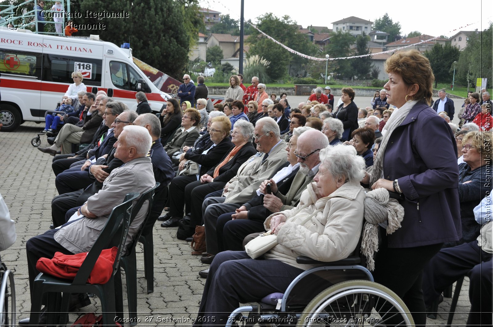 Cossato 27 Settembre 2015 - 35 Anni di attivit - Croce Rossa Italiana- Comitato Regionale del Piemonte