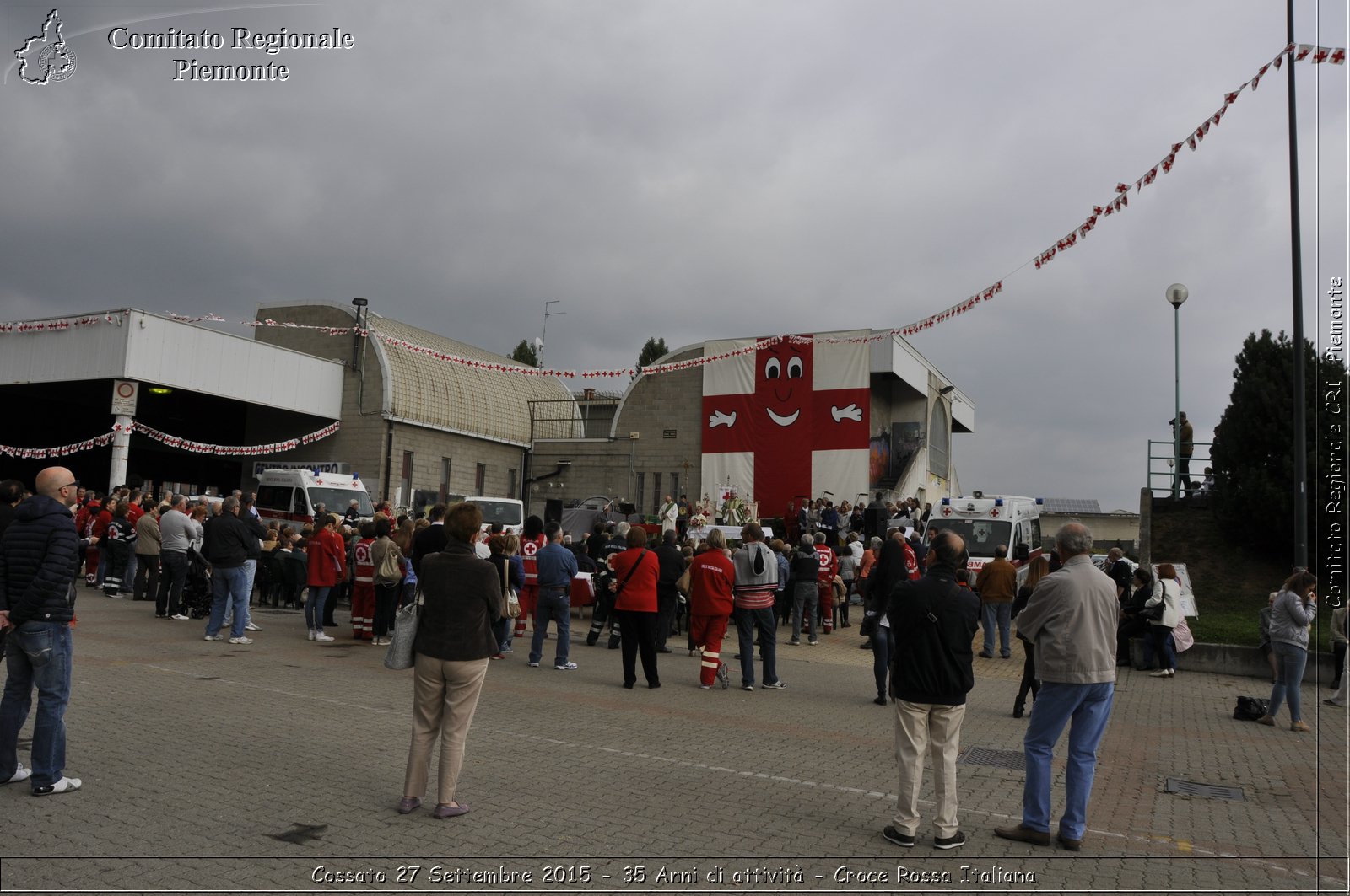 Cossato 27 Settembre 2015 - 35 Anni di attivit - Croce Rossa Italiana- Comitato Regionale del Piemonte