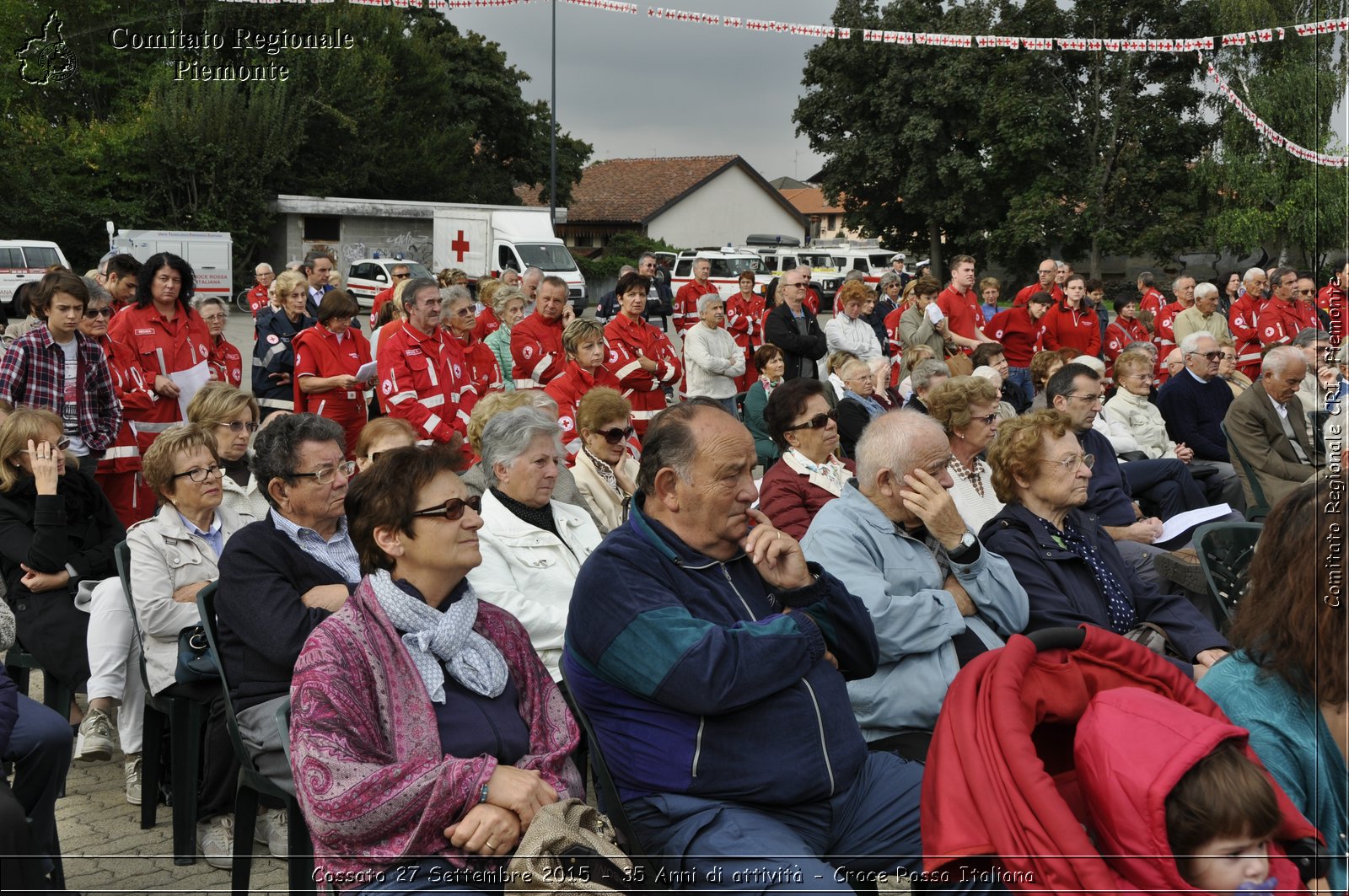 Cossato 27 Settembre 2015 - 35 Anni di attivit - Croce Rossa Italiana- Comitato Regionale del Piemonte