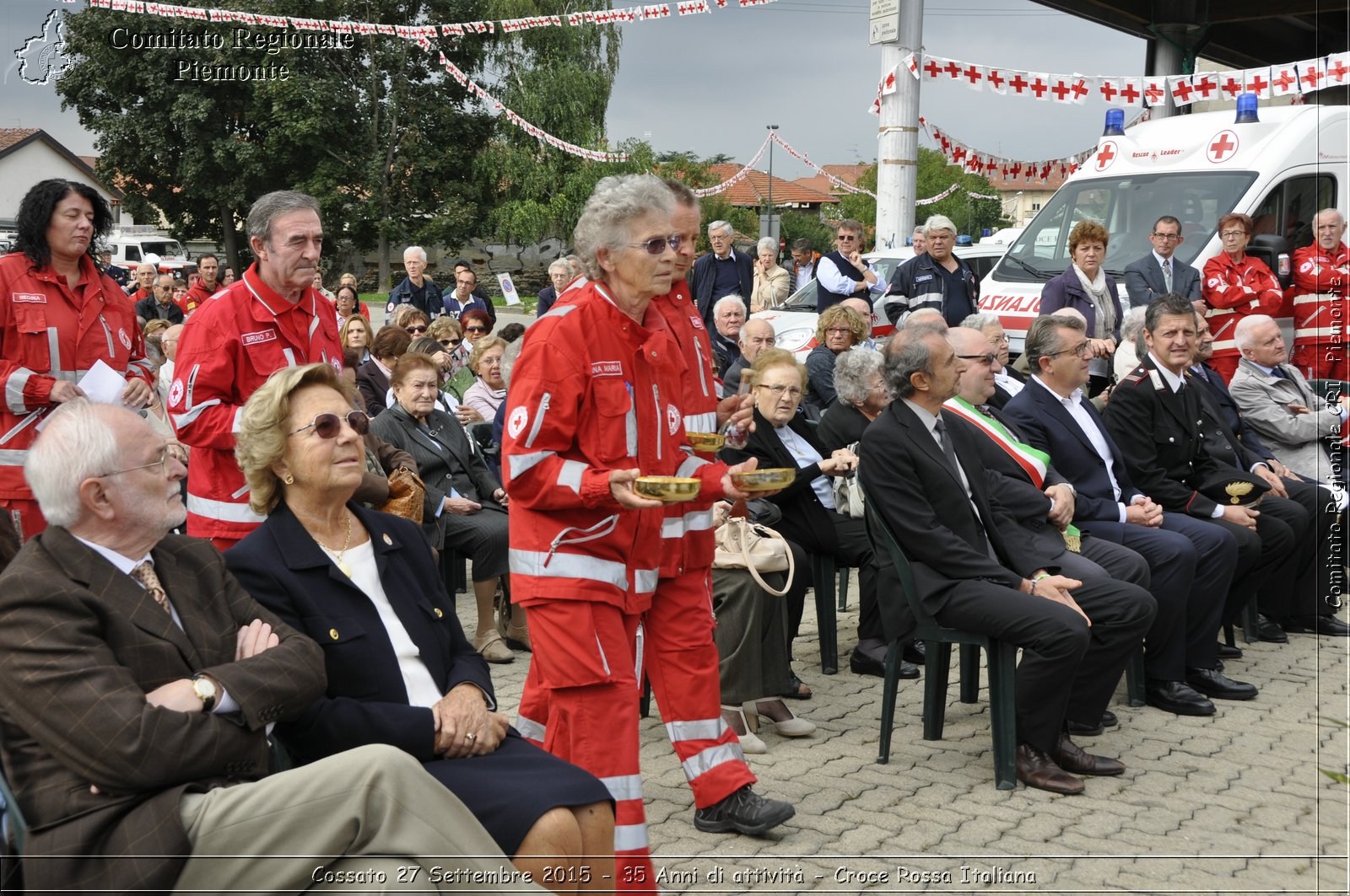 Cossato 27 Settembre 2015 - 35 Anni di attivit - Croce Rossa Italiana- Comitato Regionale del Piemonte