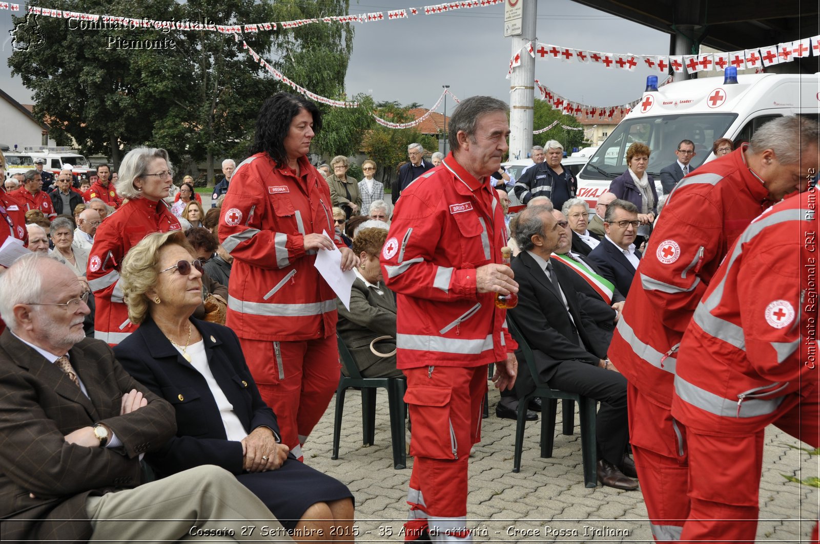 Cossato 27 Settembre 2015 - 35 Anni di attivit - Croce Rossa Italiana- Comitato Regionale del Piemonte