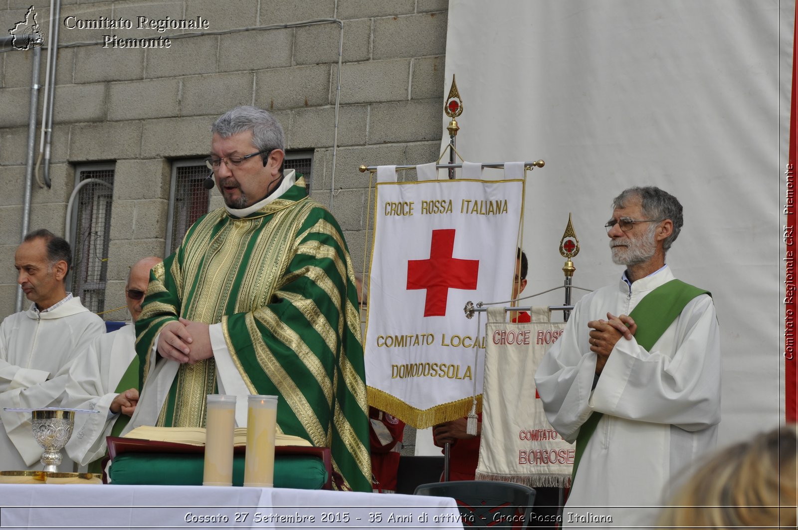 Cossato 27 Settembre 2015 - 35 Anni di attivit - Croce Rossa Italiana- Comitato Regionale del Piemonte