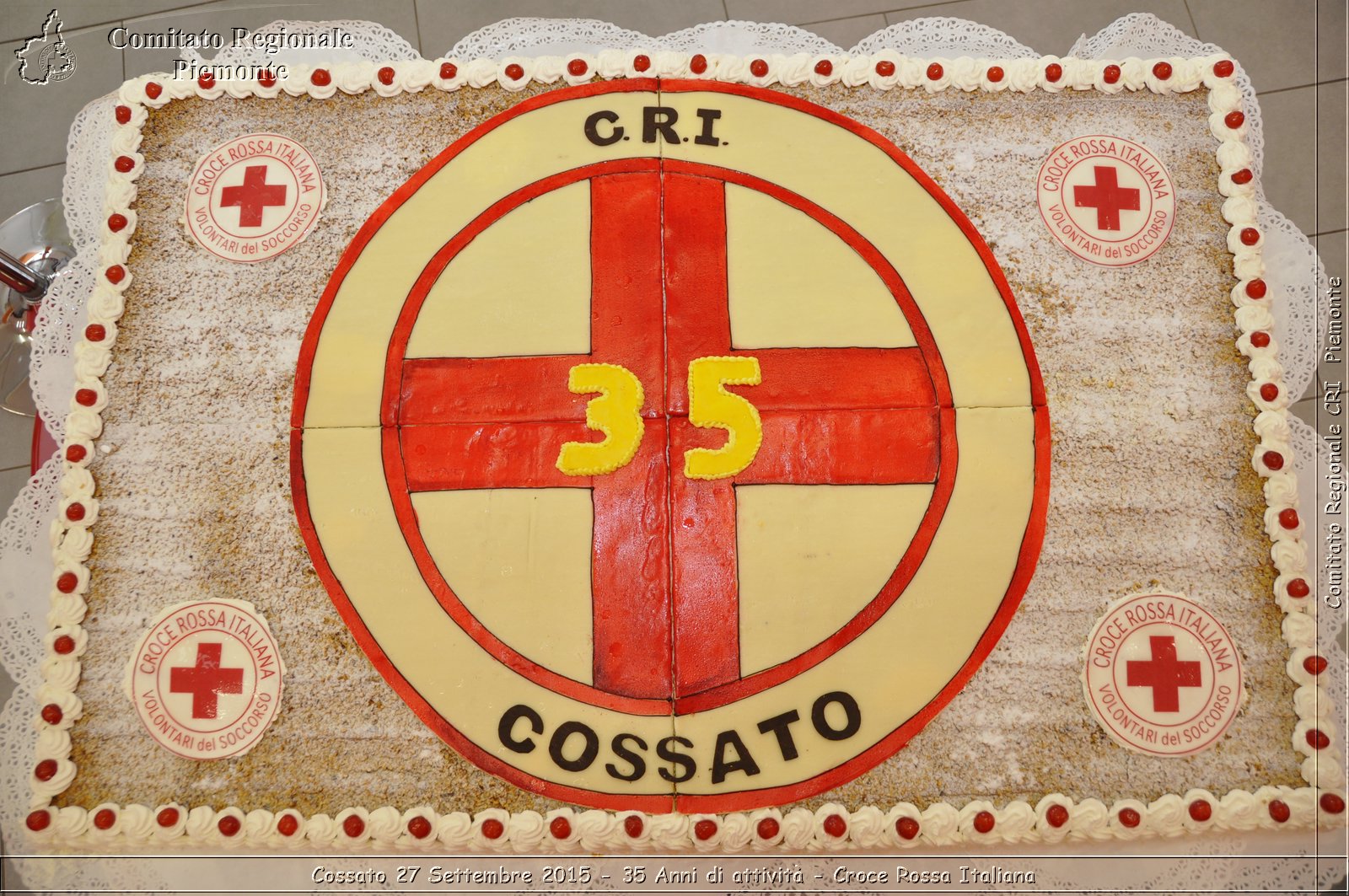 Cossato 27 Settembre 2015 - 35 Anni di attivit - Croce Rossa Italiana- Comitato Regionale del Piemonte