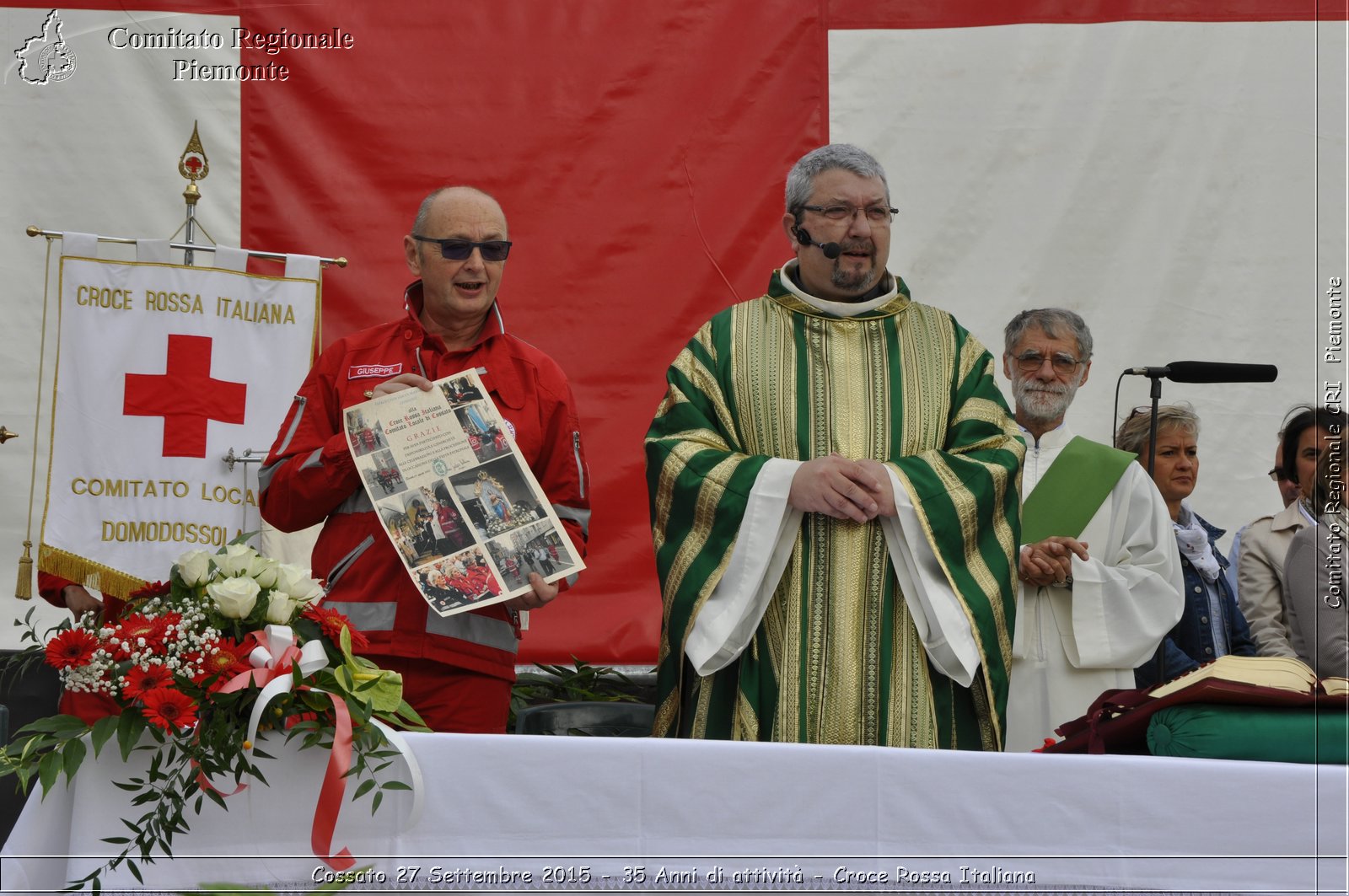 Cossato 27 Settembre 2015 - 35 Anni di attivit - Croce Rossa Italiana- Comitato Regionale del Piemonte