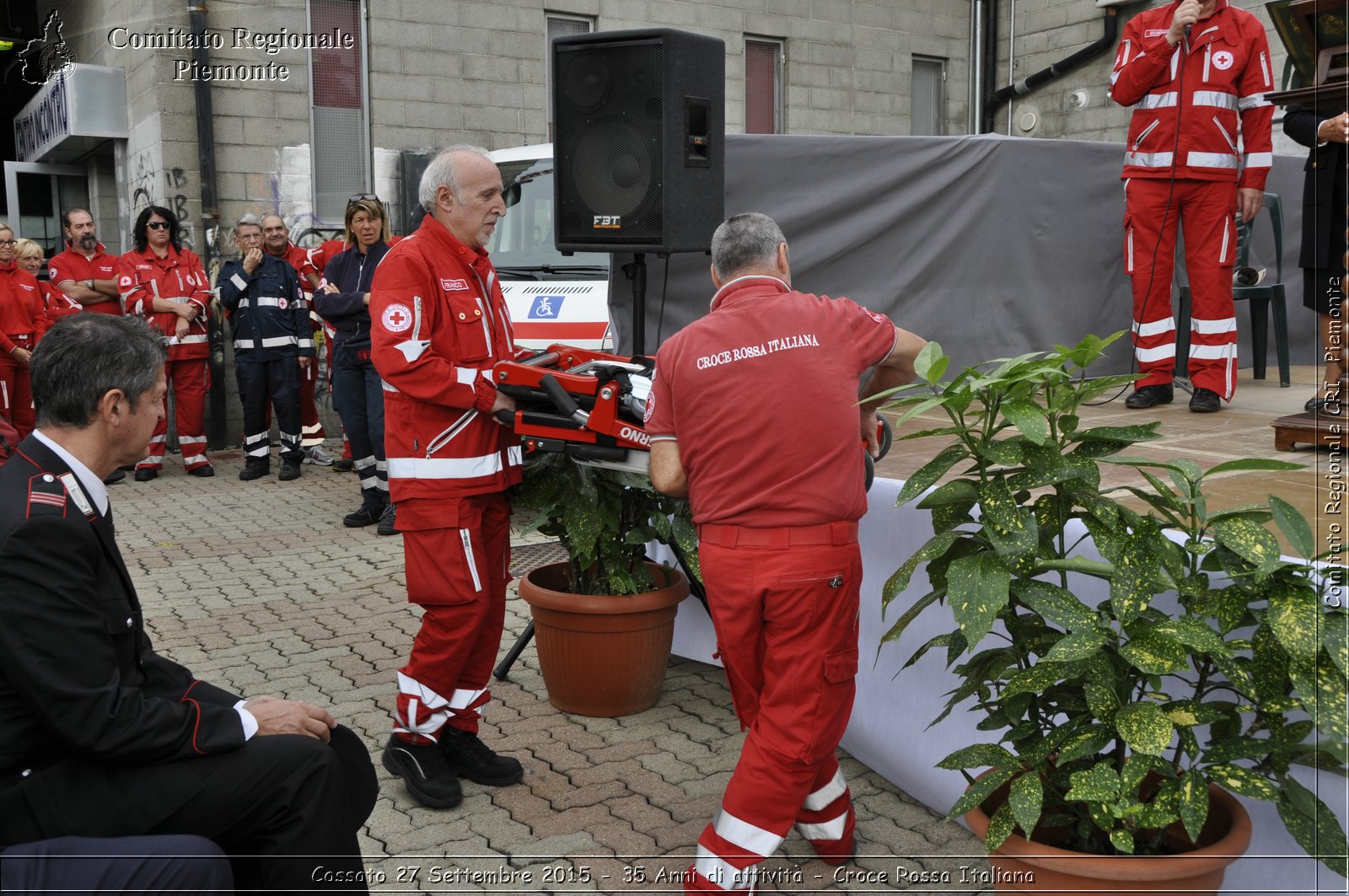 Cossato 27 Settembre 2015 - 35 Anni di attivit - Croce Rossa Italiana- Comitato Regionale del Piemonte