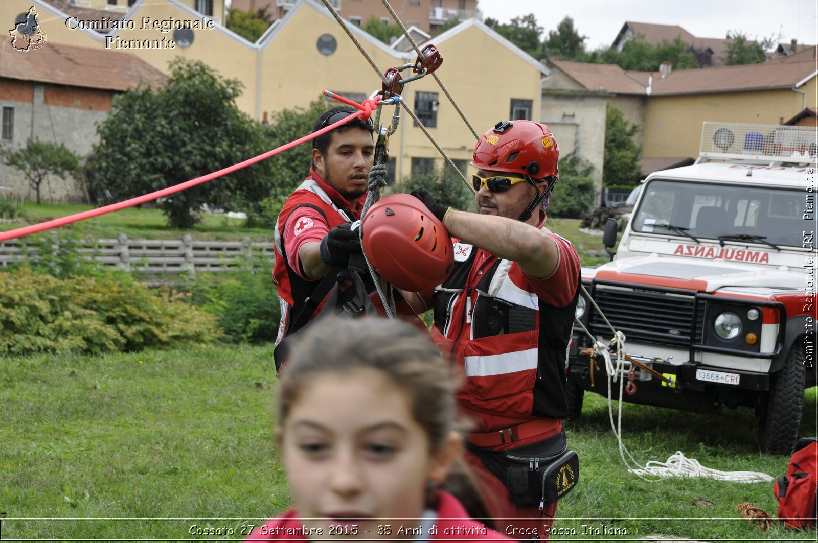 Cossato 27 Settembre 2015 - 35 Anni di attivit - Croce Rossa Italiana- Comitato Regionale del Piemonte