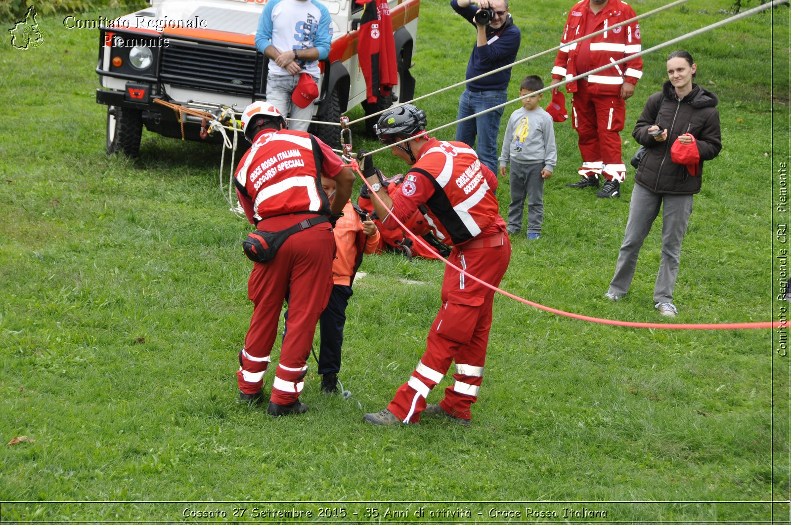 Cossato 27 Settembre 2015 - 35 Anni di attivit - Croce Rossa Italiana- Comitato Regionale del Piemonte