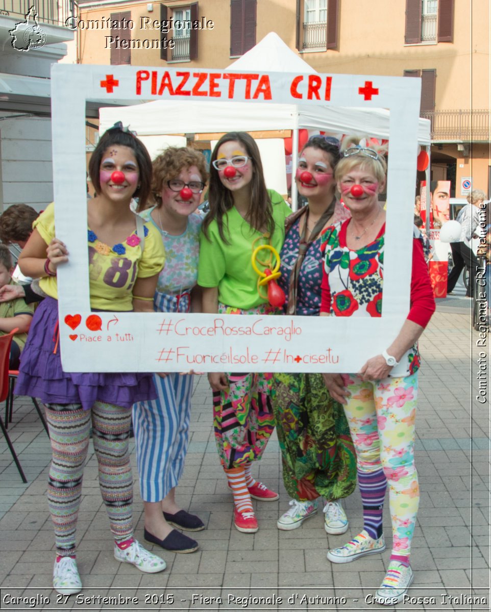 Caraglioo 27 Settembre 2015 - Fiera Regionale d'Autunno - Croce Rossa Italiana- Comitato Regionale del Piemonte