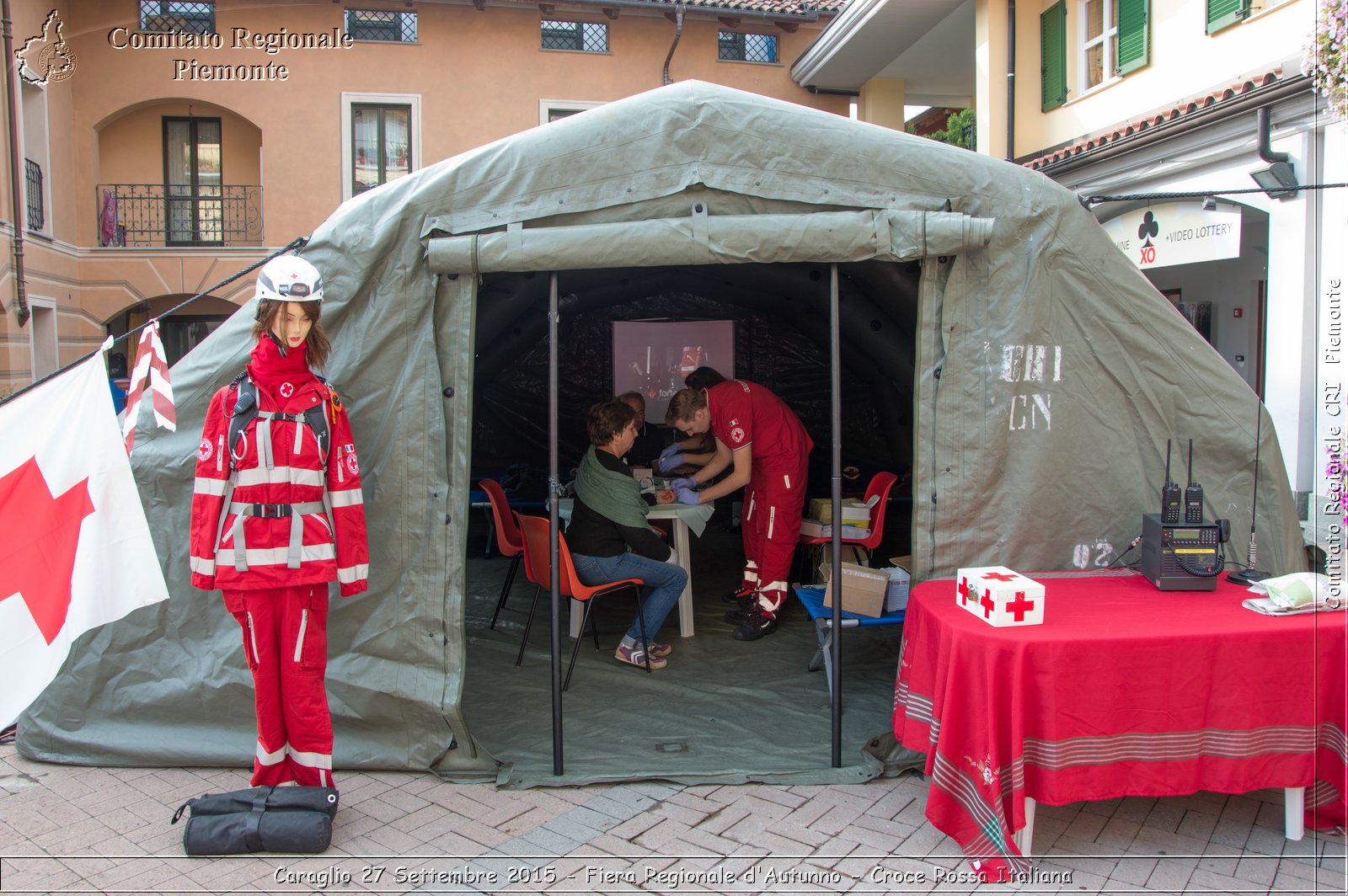 Caraglioo 27 Settembre 2015 - Fiera Regionale d'Autunno - Croce Rossa Italiana- Comitato Regionale del Piemonte
