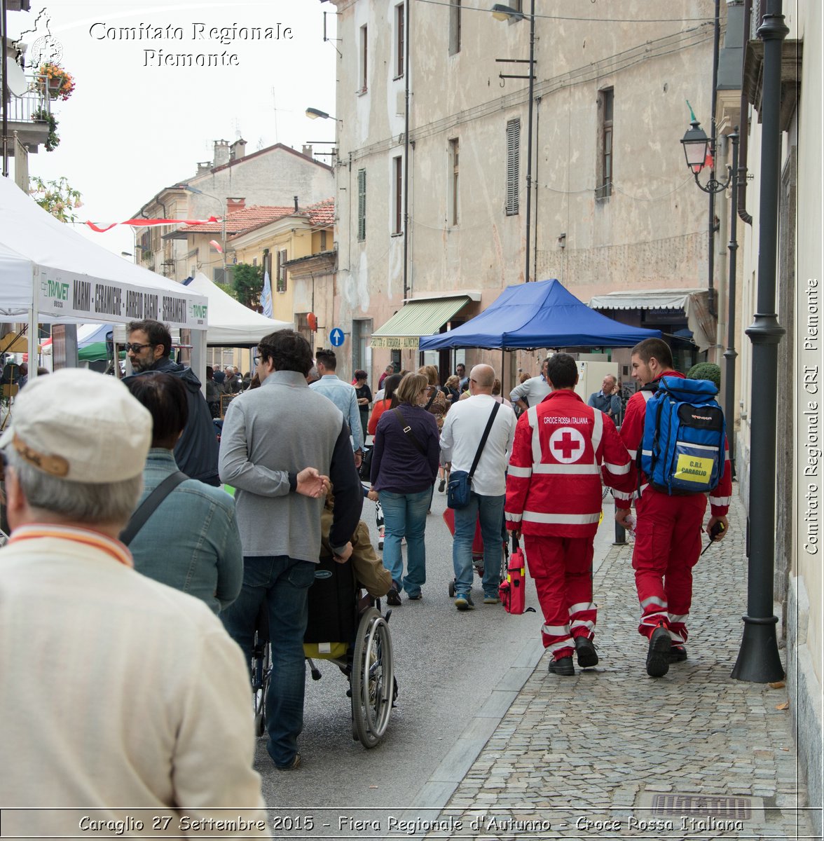 Caraglioo 27 Settembre 2015 - Fiera Regionale d'Autunno - Croce Rossa Italiana- Comitato Regionale del Piemonte