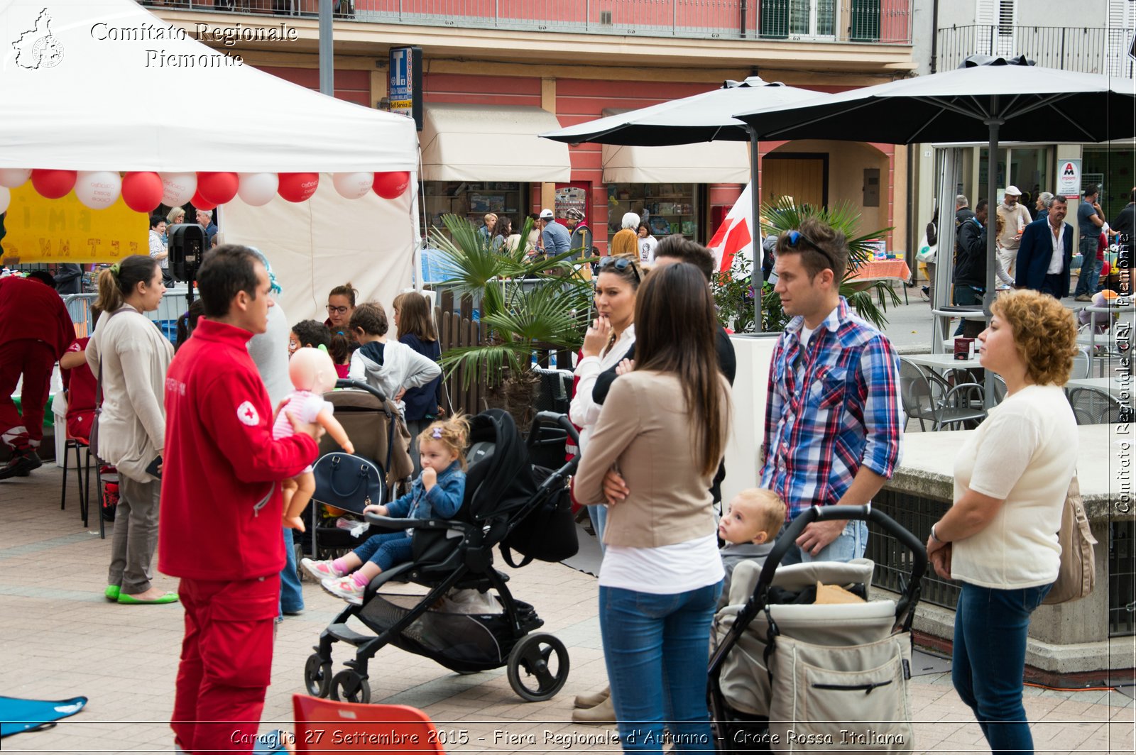 Caraglioo 27 Settembre 2015 - Fiera Regionale d'Autunno - Croce Rossa Italiana- Comitato Regionale del Piemonte