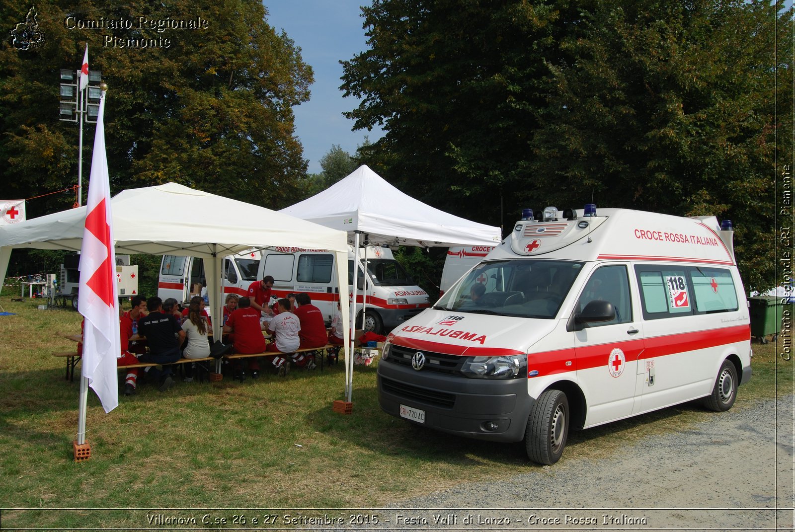 Villanova C.se 26 e 27 Settembre 2015 - Festa Valli di Lanzo - Croce Rossa Italiana- Comitato Regionale del Piemonte