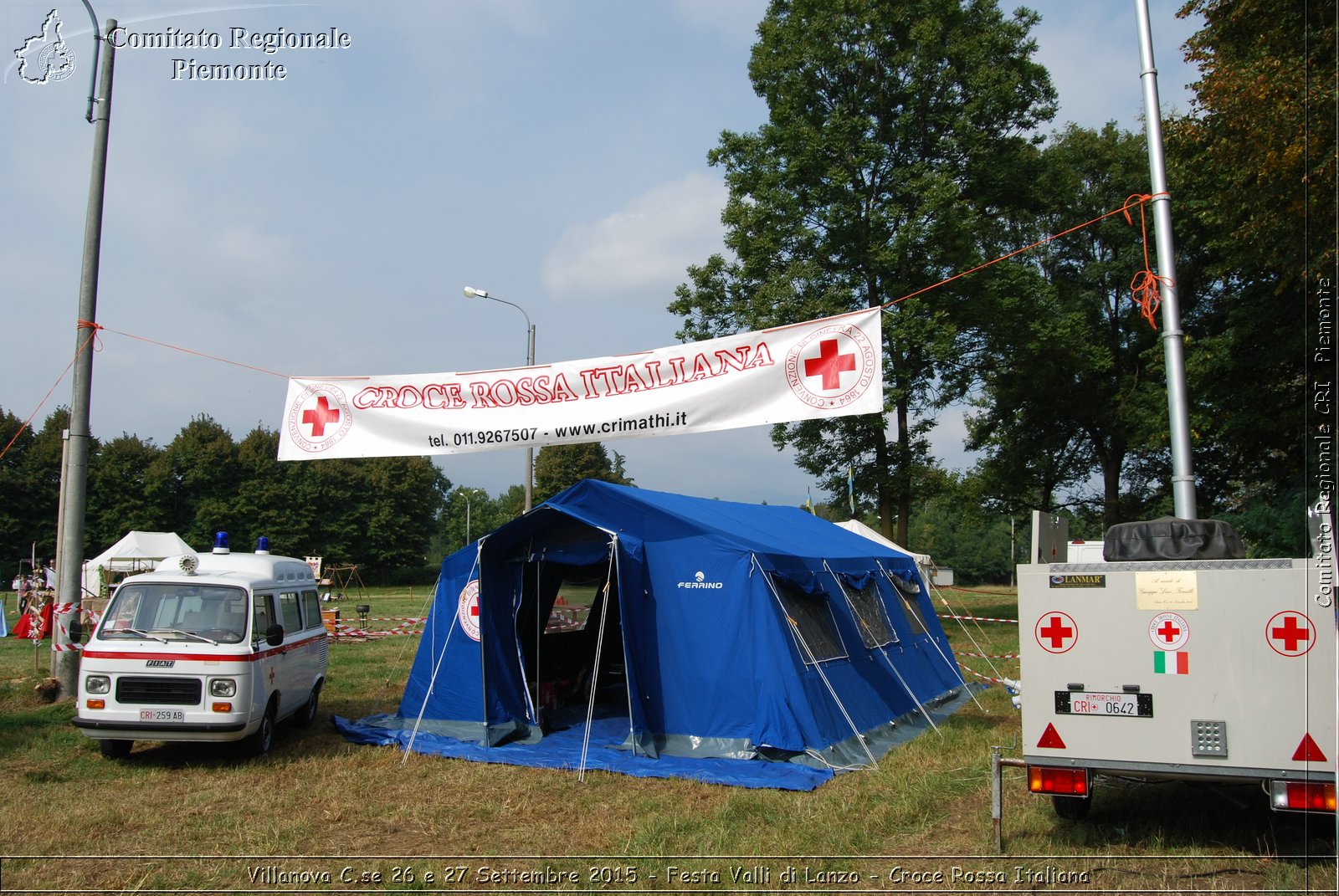 Villanova C.se 26 e 27 Settembre 2015 - Festa Valli di Lanzo - Croce Rossa Italiana- Comitato Regionale del Piemonte