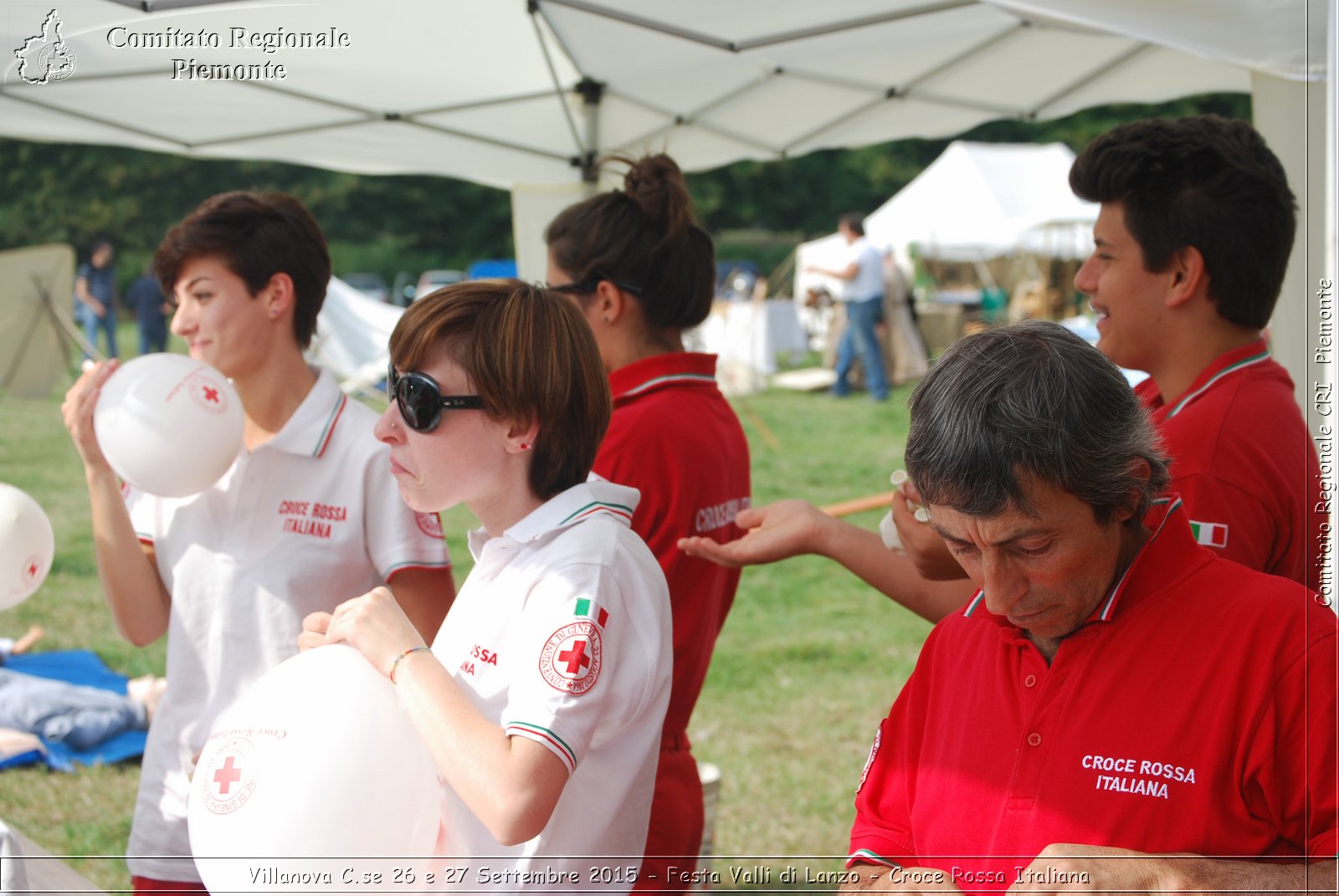 Villanova C.se 26 e 27 Settembre 2015 - Festa Valli di Lanzo - Croce Rossa Italiana- Comitato Regionale del Piemonte