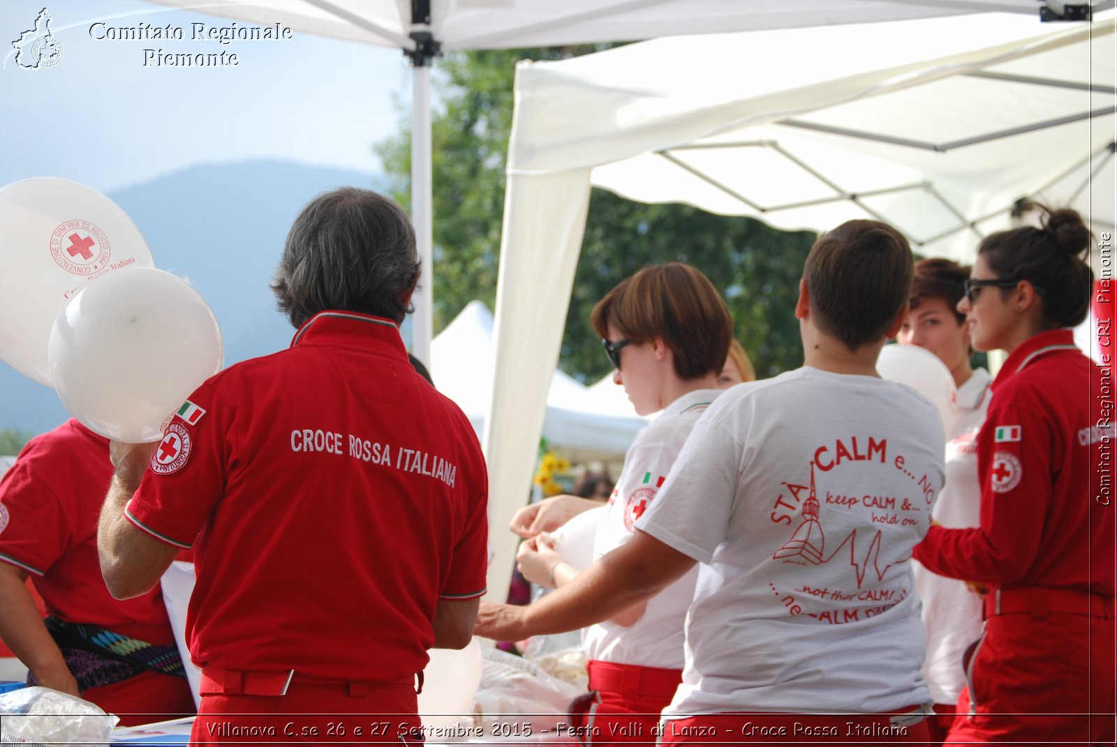 Villanova C.se 26 e 27 Settembre 2015 - Festa Valli di Lanzo - Croce Rossa Italiana- Comitato Regionale del Piemonte