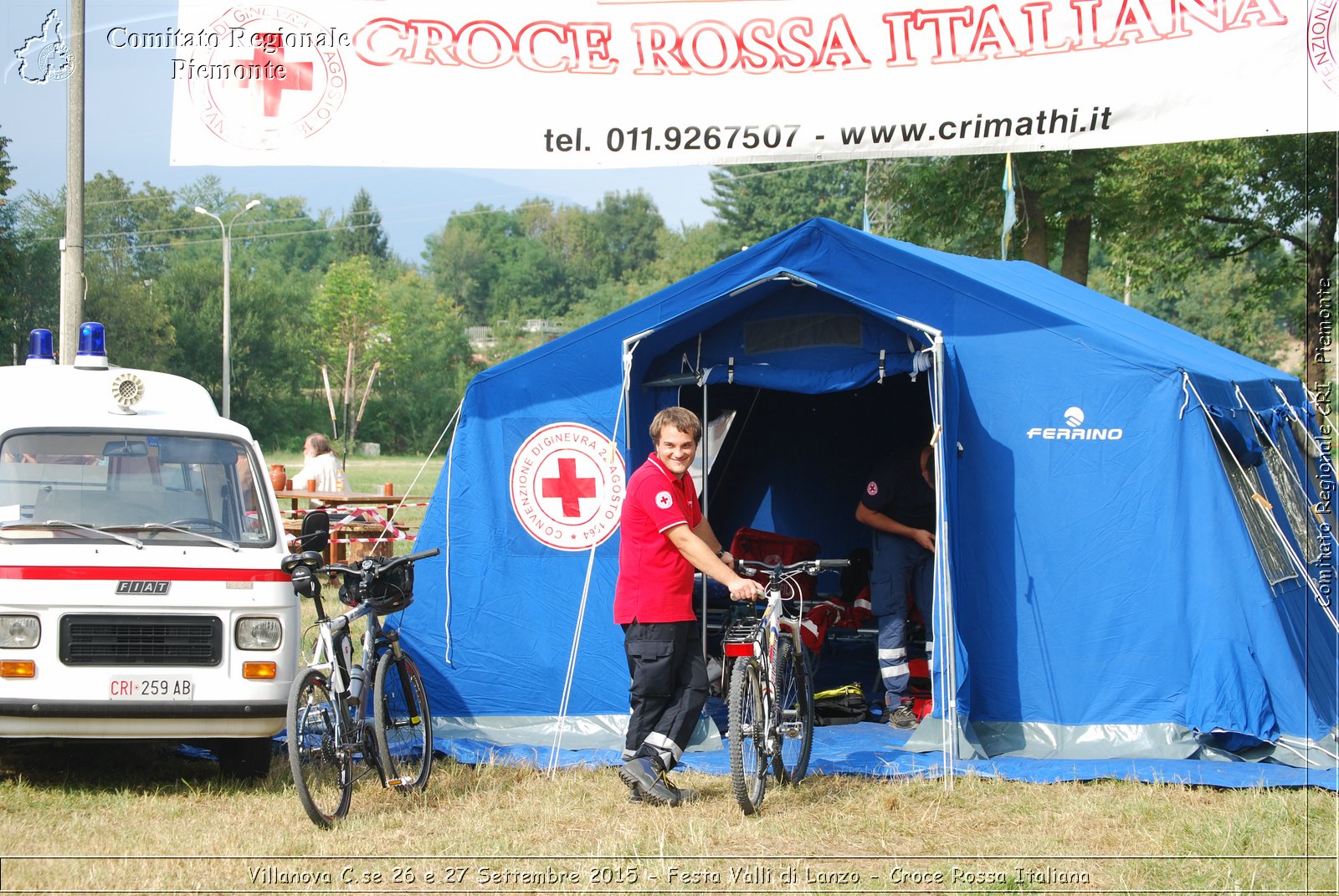 Villanova C.se 26 e 27 Settembre 2015 - Festa Valli di Lanzo - Croce Rossa Italiana- Comitato Regionale del Piemonte