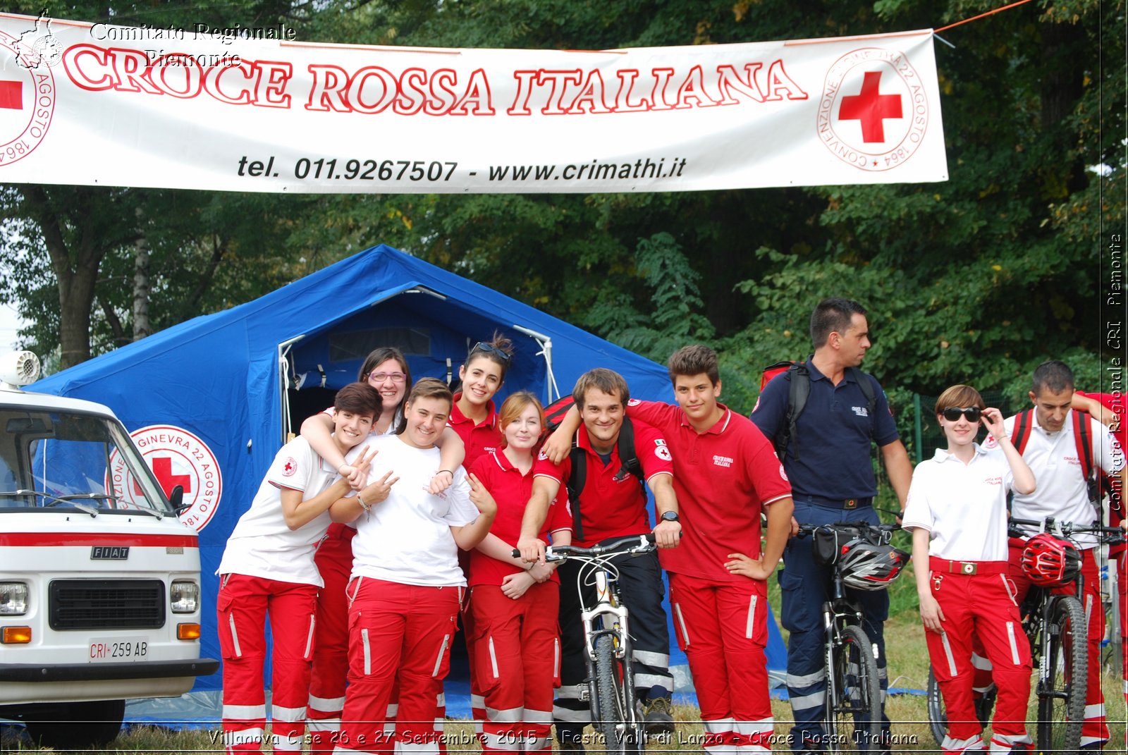 Villanova C.se 26 e 27 Settembre 2015 - Festa Valli di Lanzo - Croce Rossa Italiana- Comitato Regionale del Piemonte