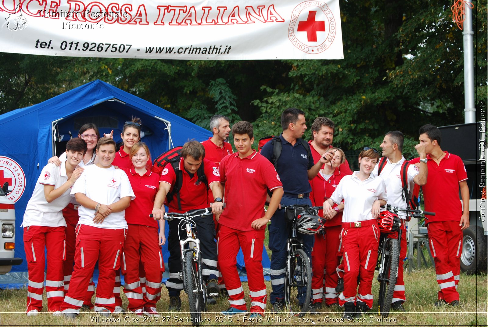 Villanova C.se 26 e 27 Settembre 2015 - Festa Valli di Lanzo - Croce Rossa Italiana- Comitato Regionale del Piemonte