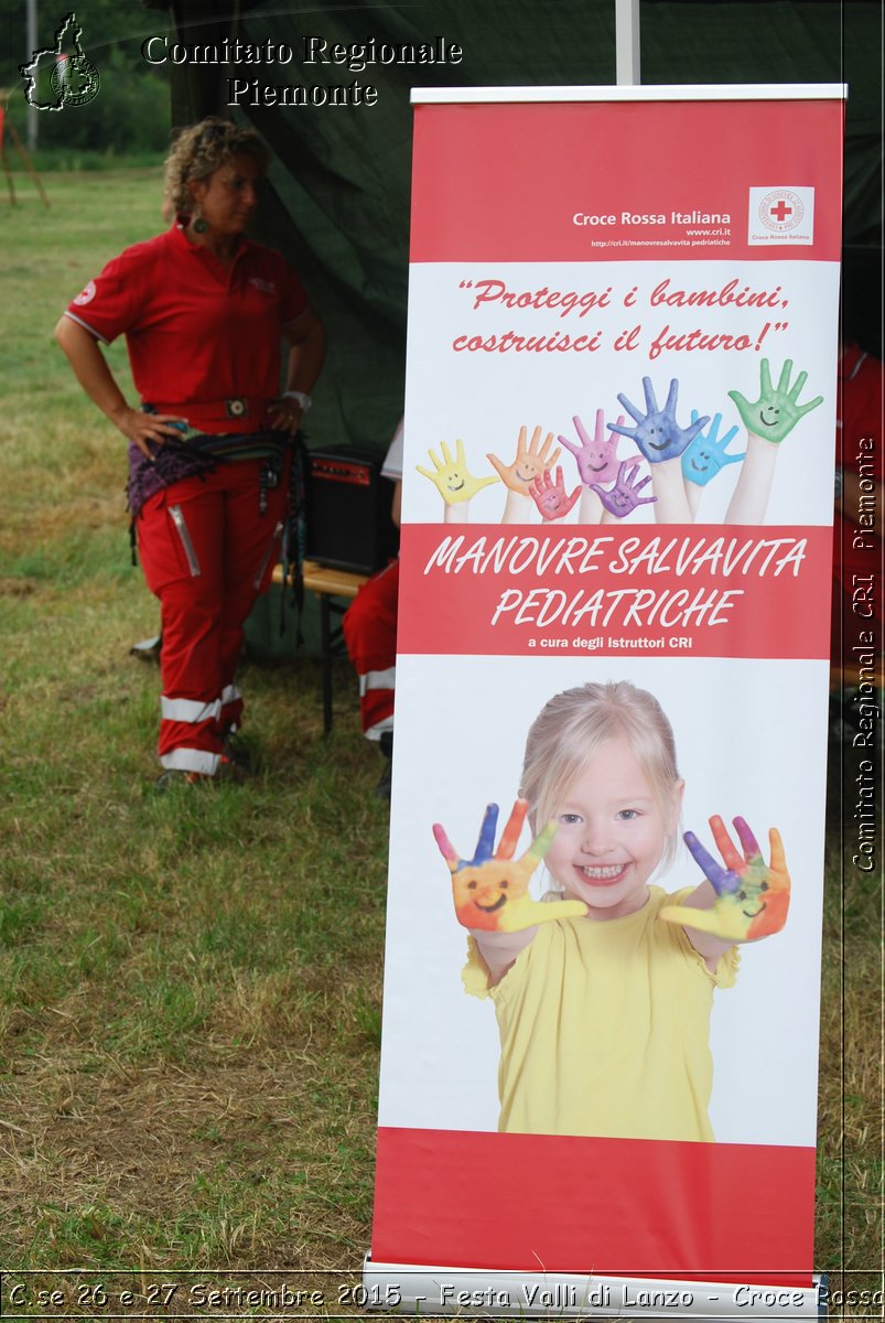 Villanova C.se 26 e 27 Settembre 2015 - Festa Valli di Lanzo - Croce Rossa Italiana- Comitato Regionale del Piemonte