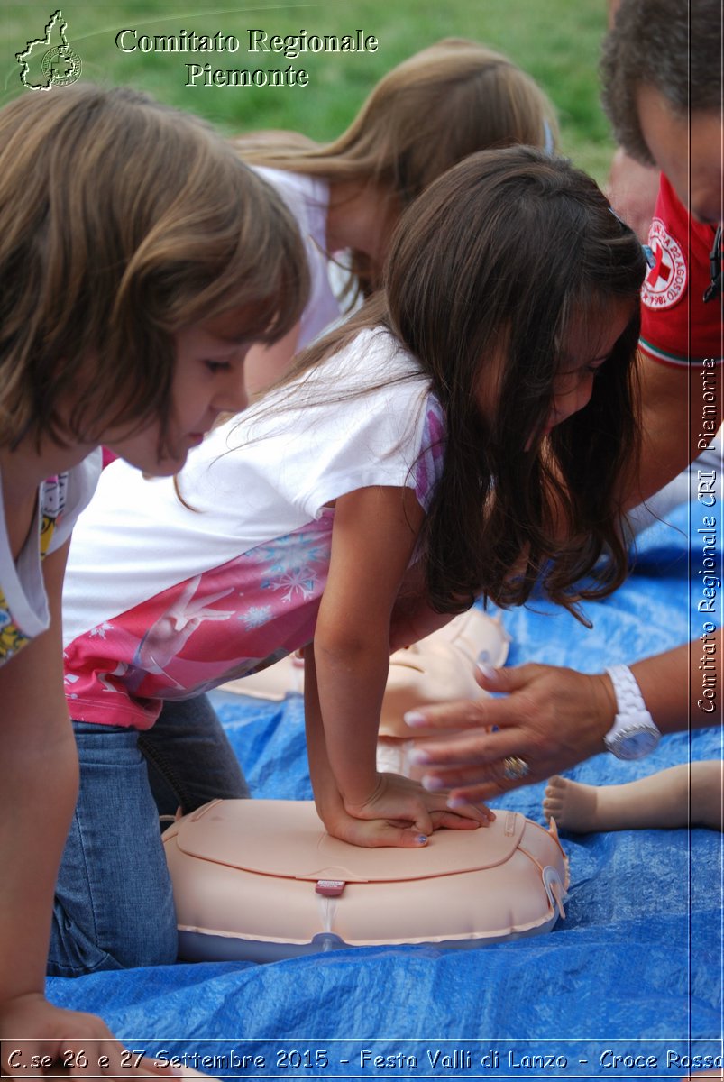 Villanova C.se 26 e 27 Settembre 2015 - Festa Valli di Lanzo - Croce Rossa Italiana- Comitato Regionale del Piemonte