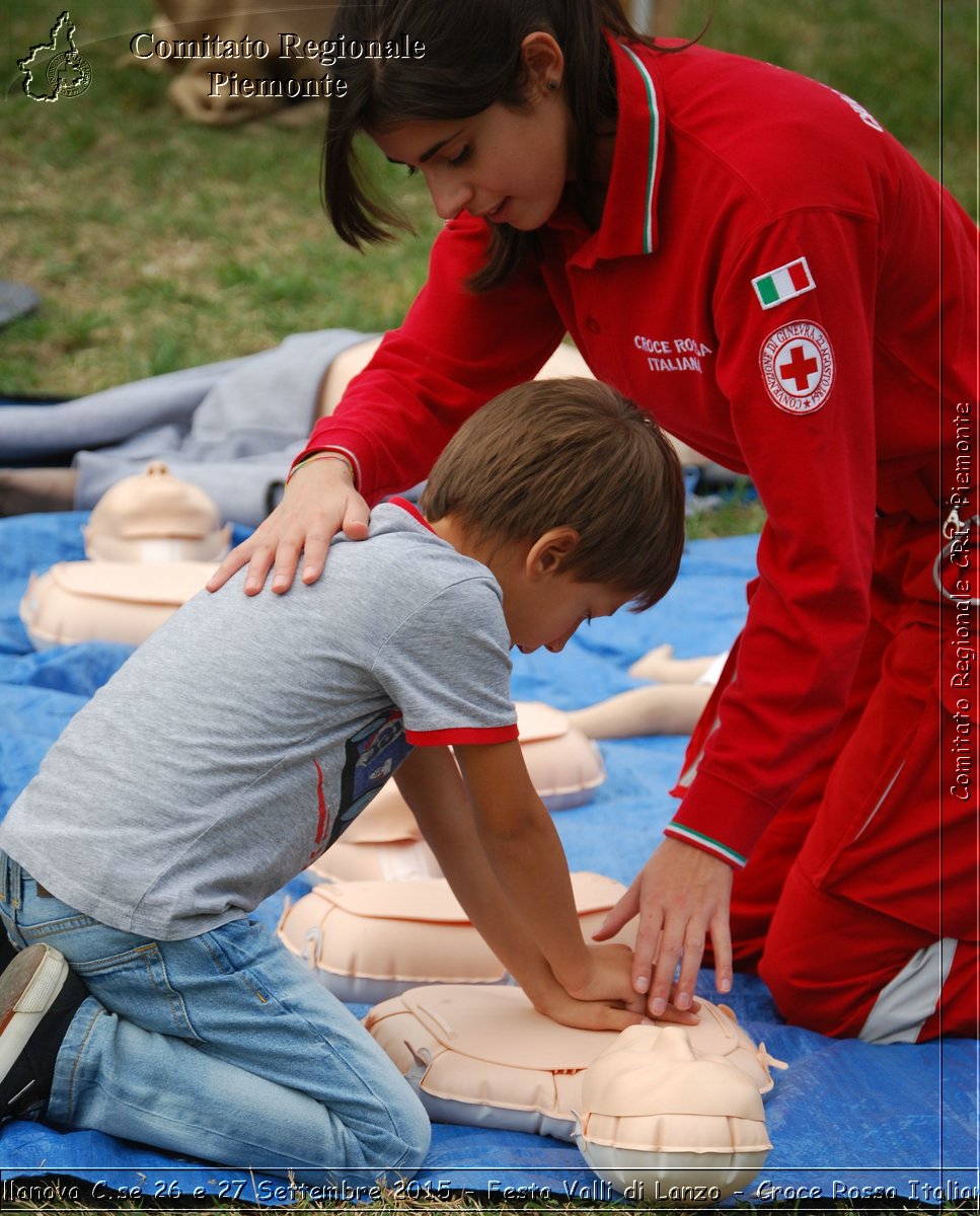 Villanova C.se 26 e 27 Settembre 2015 - Festa Valli di Lanzo - Croce Rossa Italiana- Comitato Regionale del Piemonte